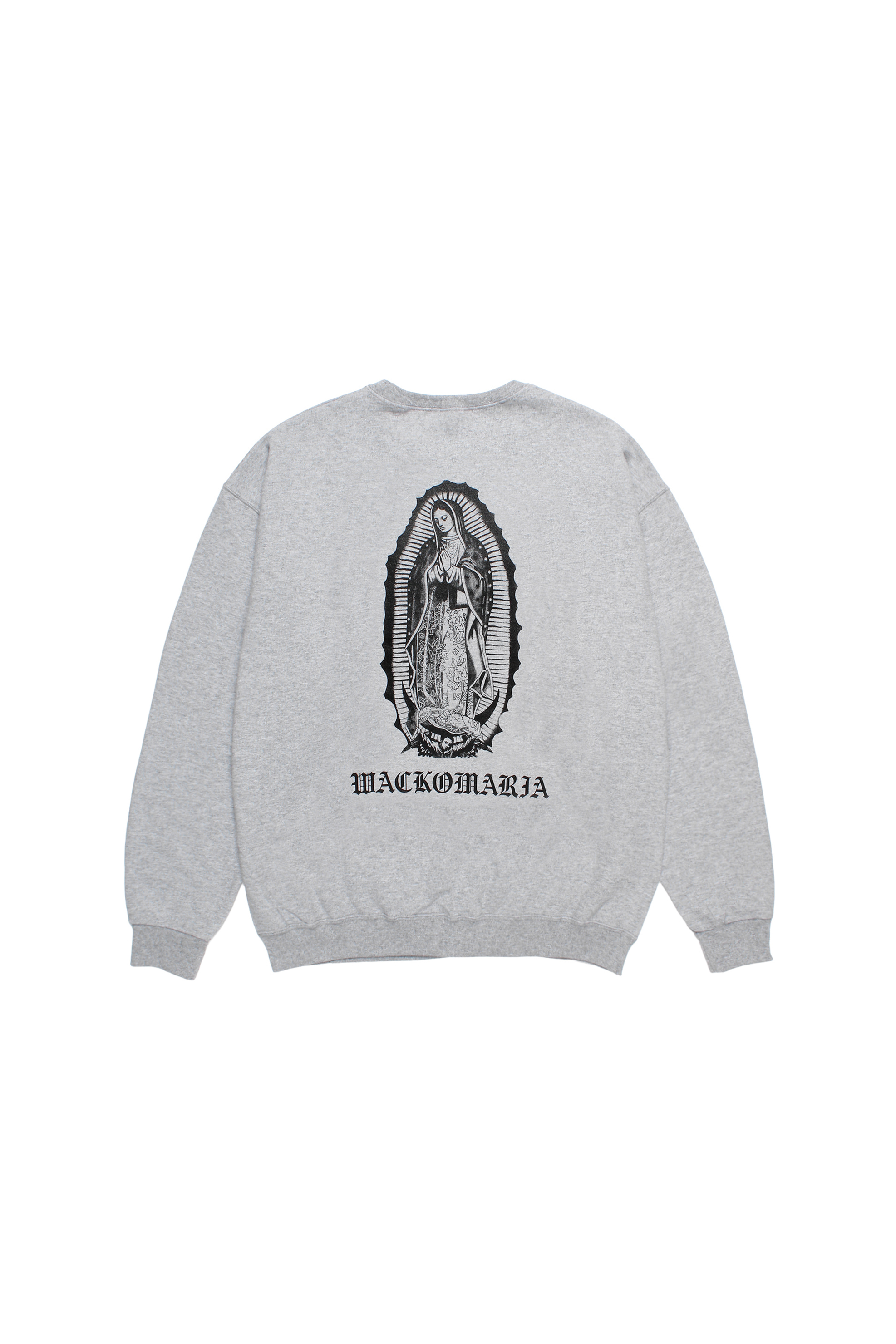 CREW NECK SWEAT SHIRT ( TYPE-1 )（GRAY）