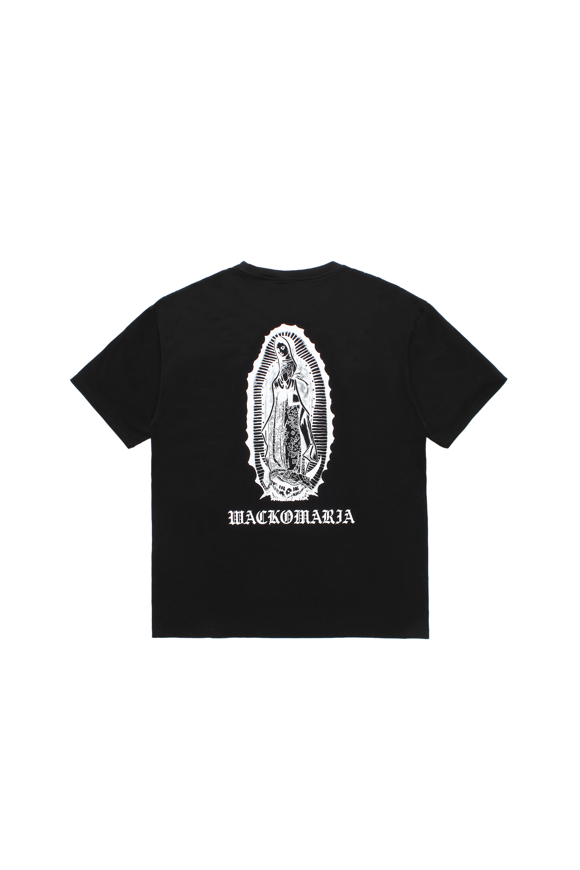 WASHED HEAVY WEIGHT CREW NECK T-SHIRT ( TYPE-1 )（BLACK）