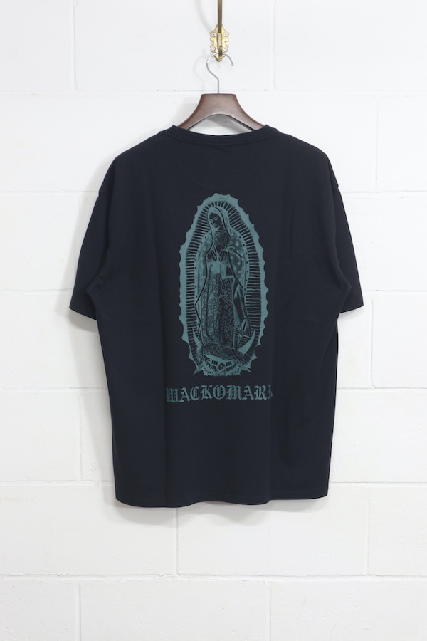 WASHED HEAVY WEIGHT CREW NECK T-SHIRT ( TYPE-2 )（BLACK）
