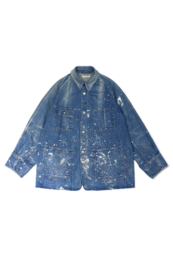 HAMPTON CHORE JACKET (PATINA & PAINT)（INDIGO）