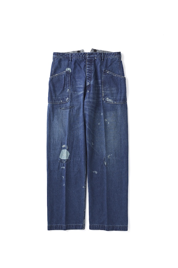 WADORI SAILOR TROUSER (SCAR FACE)（INDIGO）