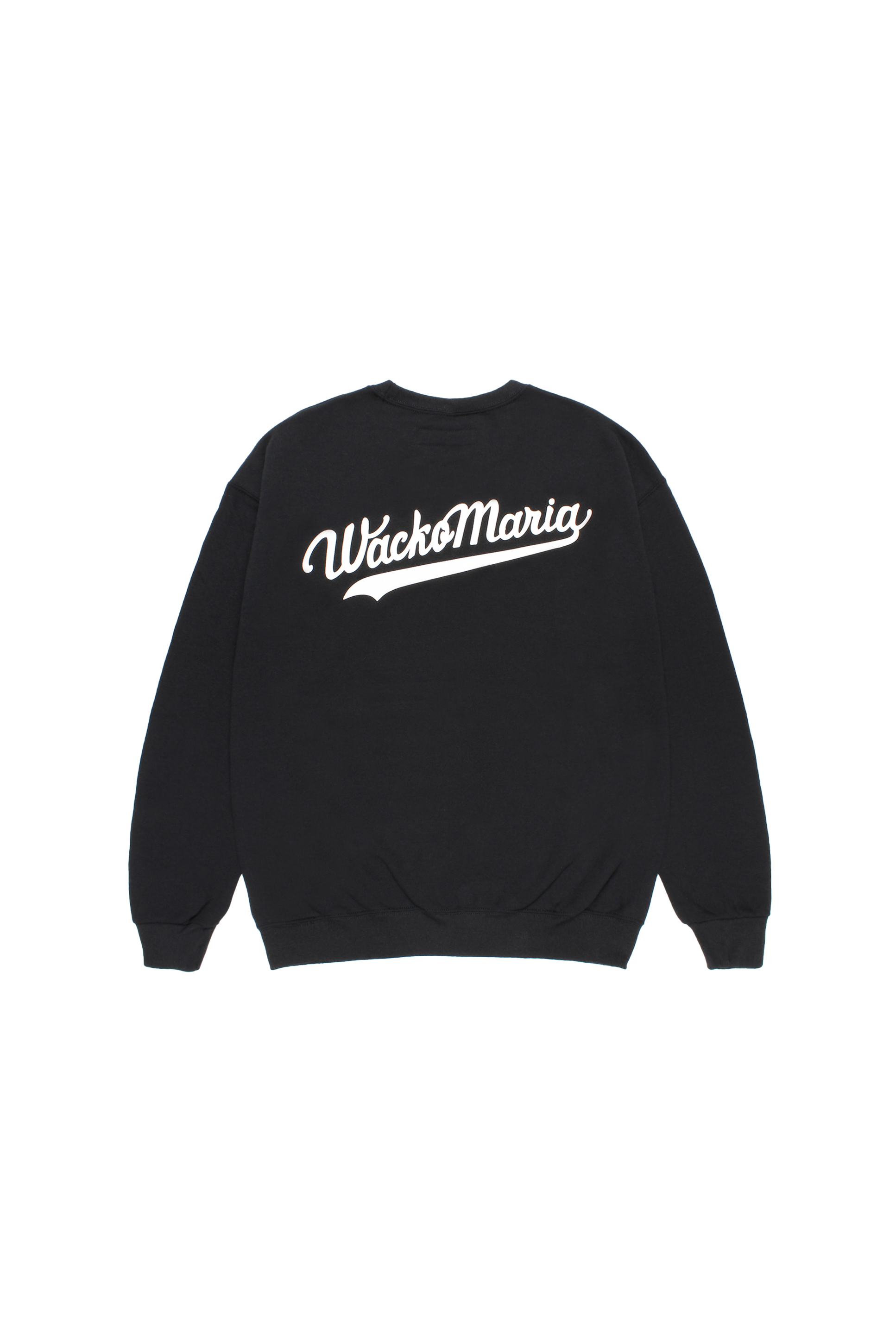 CREW NECK SWEAT SHIRT ( TYPE-2 )(BLACK)