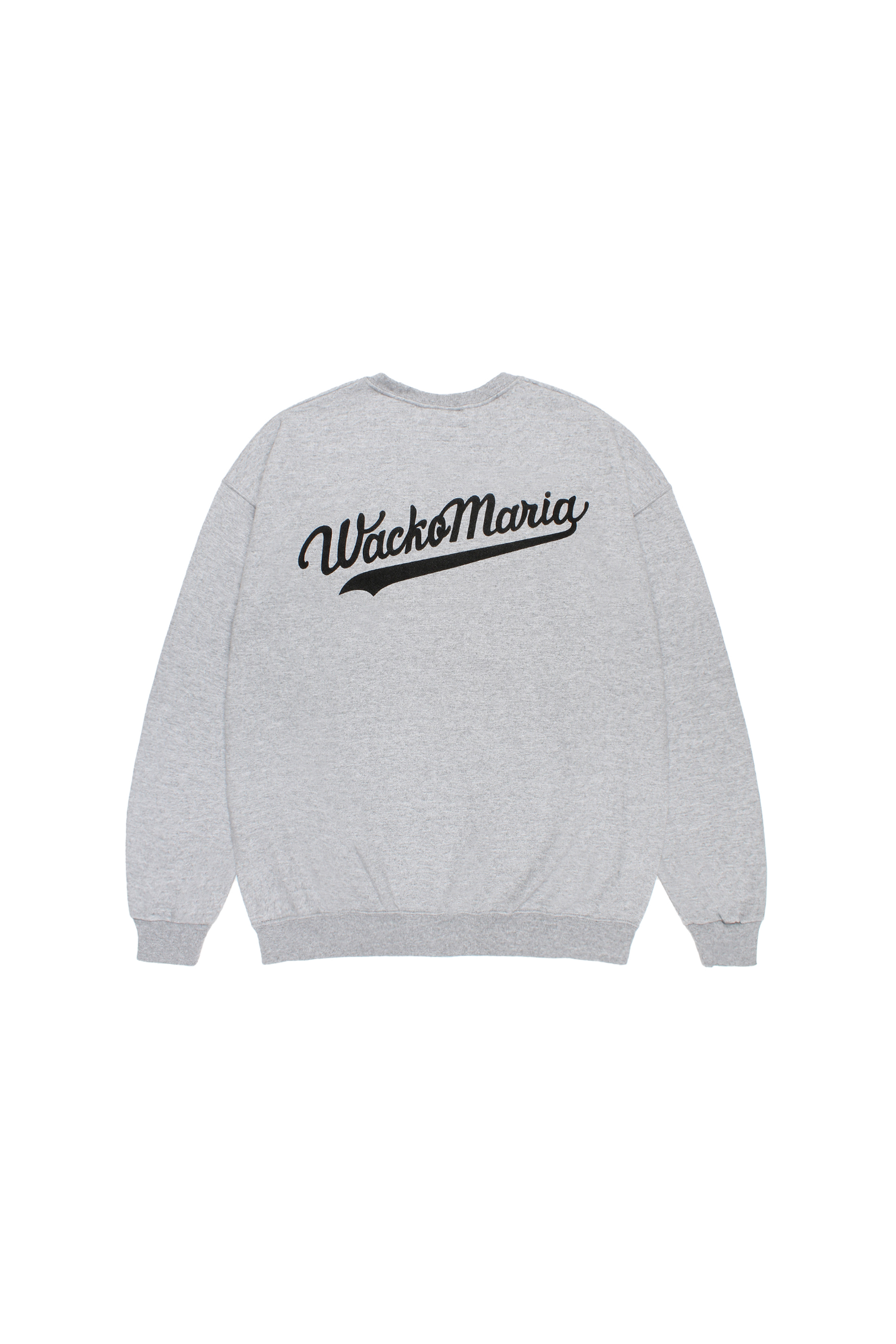 CREW NECK SWEAT SHIRT ( TYPE-2 )(GRAY)