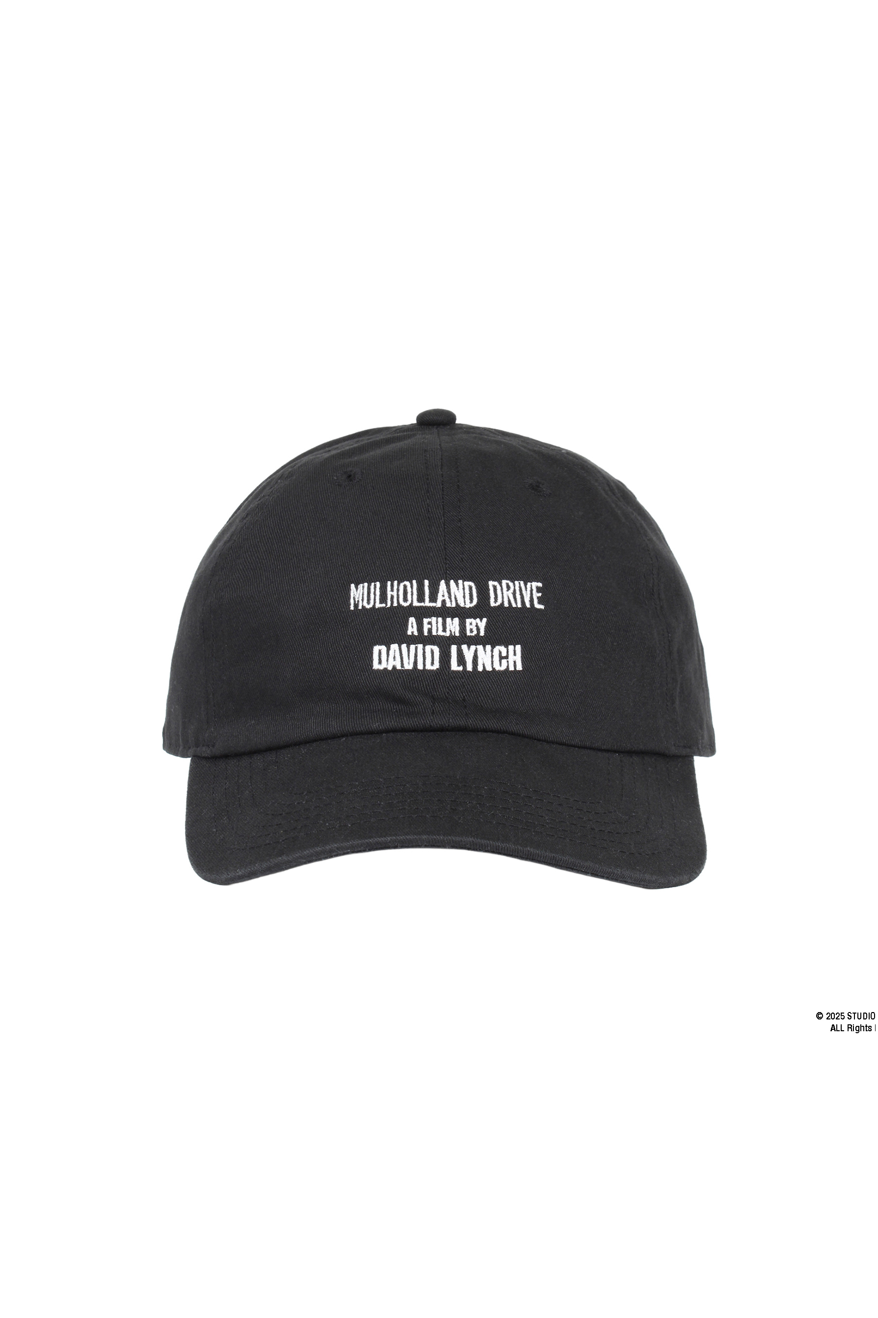 MULHOLLAND DRIVE / 6 PANEL CAP(BLACK)