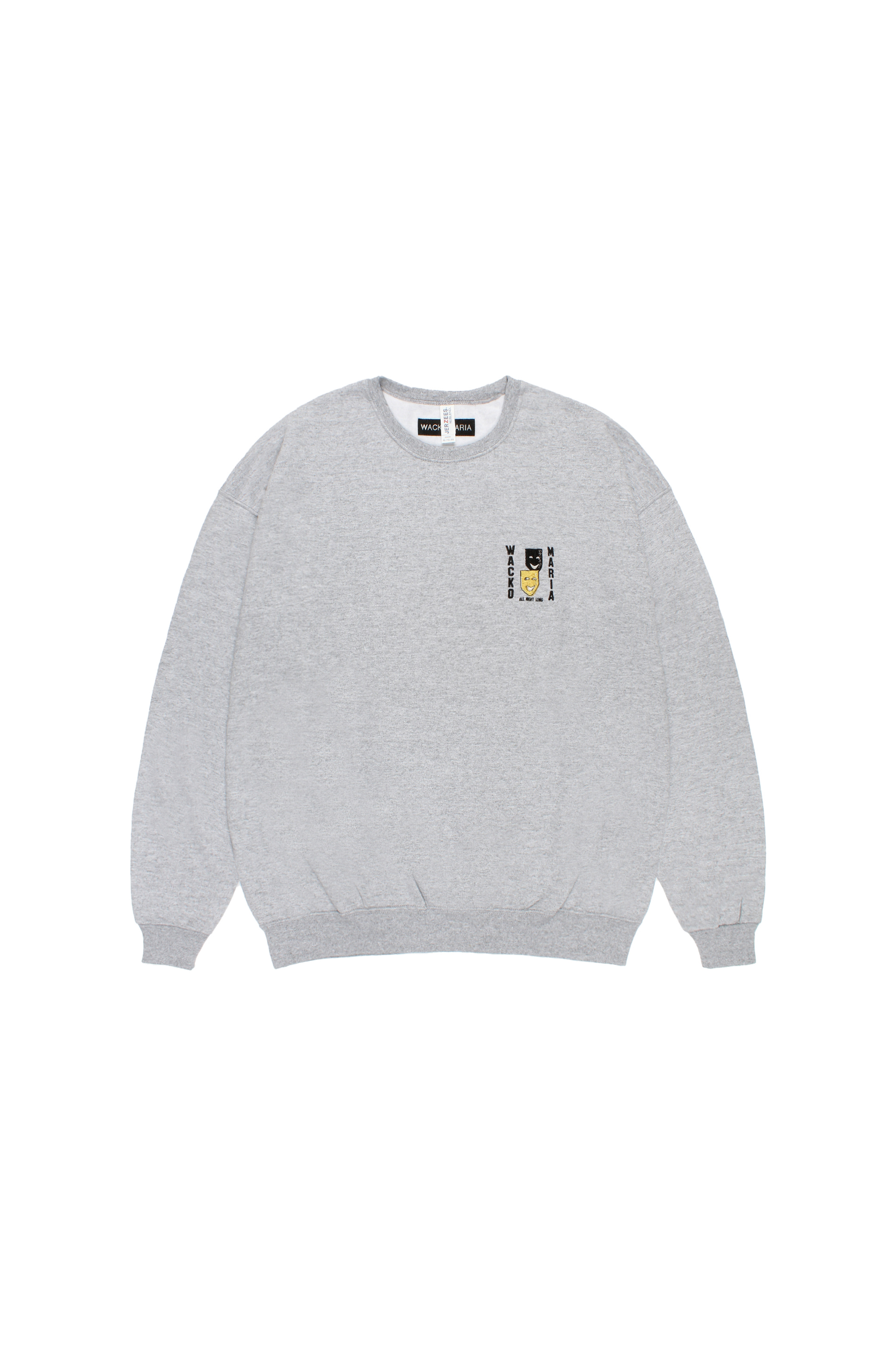 CREW NECK SWEAT SHIRT ( TYPE-1 )(GRAY)