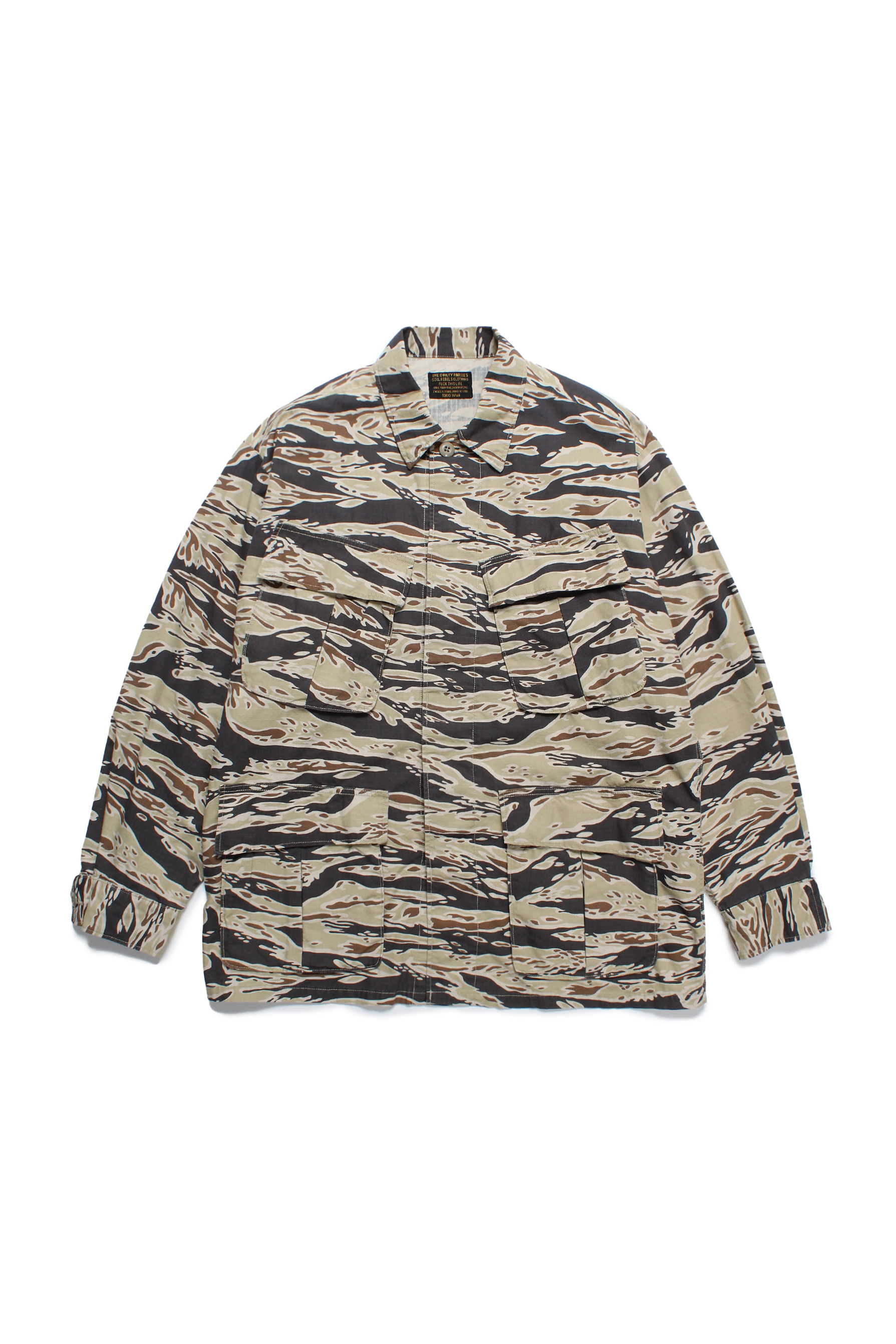 TIGERCAMO FATIGUE JACKET ( TYPE-1 )（BEIGE）