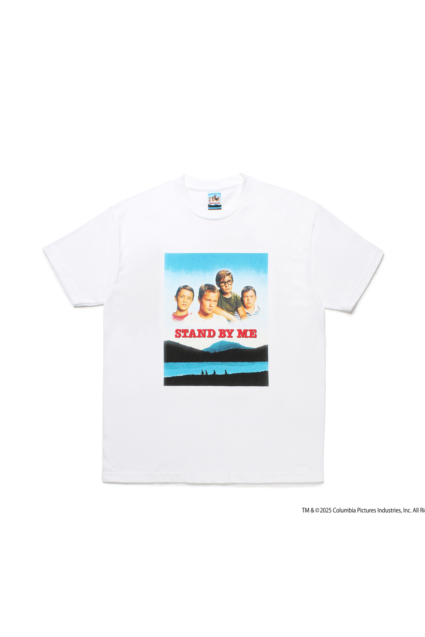 STAND BY ME / CREW NECK T-SHIRT ( TYPE-1 )（WHITE）