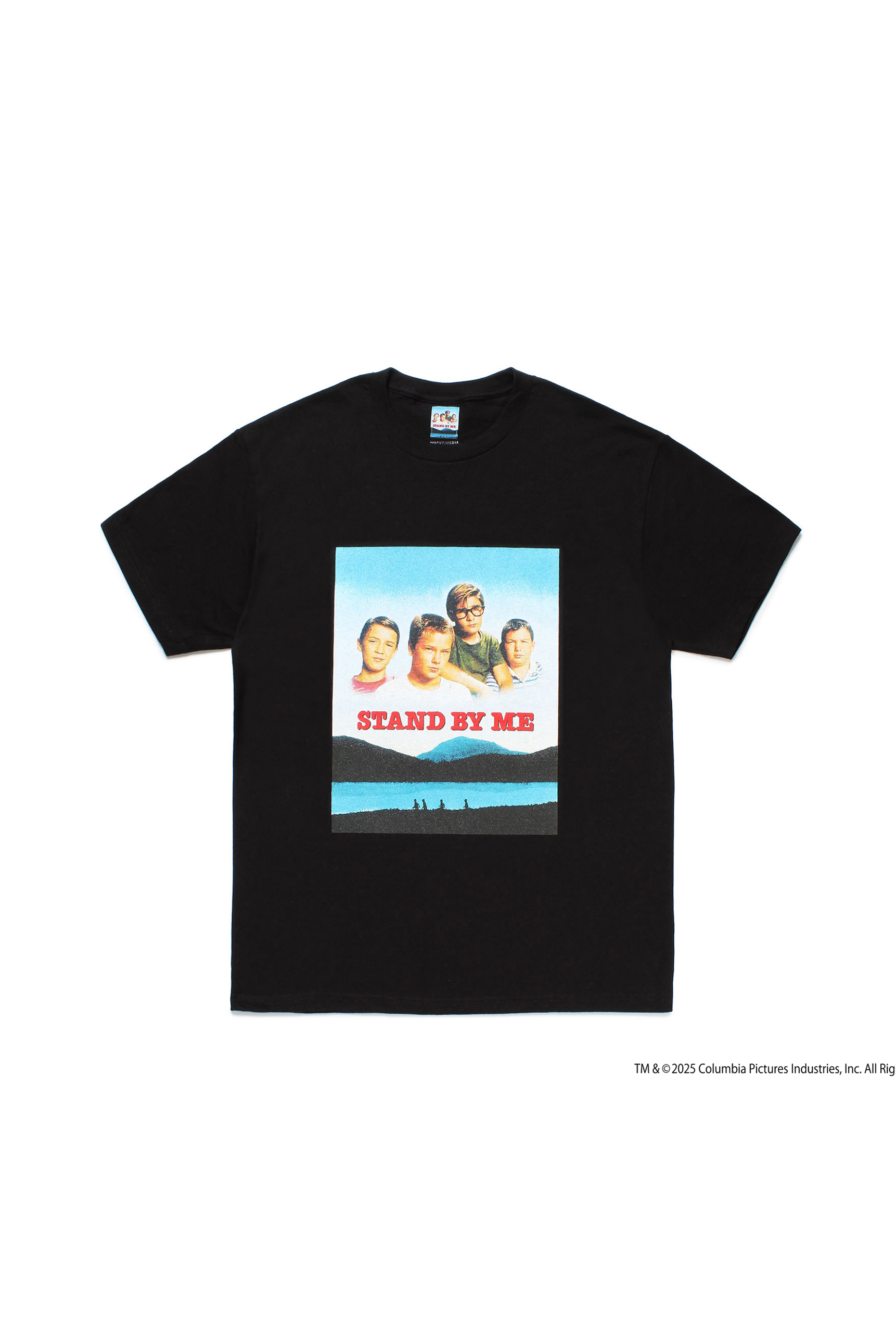 STAND BY ME / CREW NECK T-SHIRT ( TYPE-1 )（BLACK）