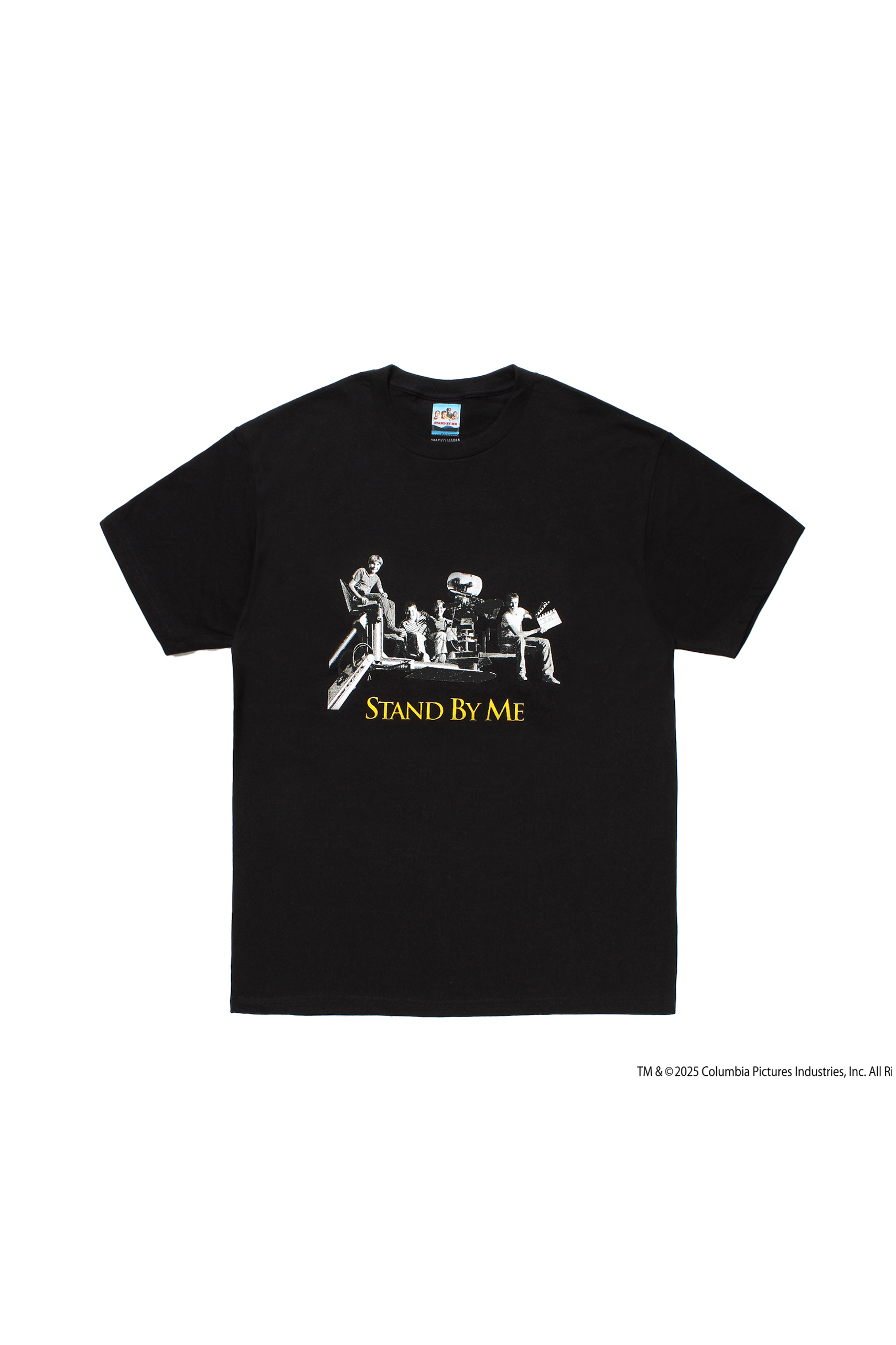 STAND BY ME / CREW NECK T-SHIRT ( TYPE-3 )（BLACK）