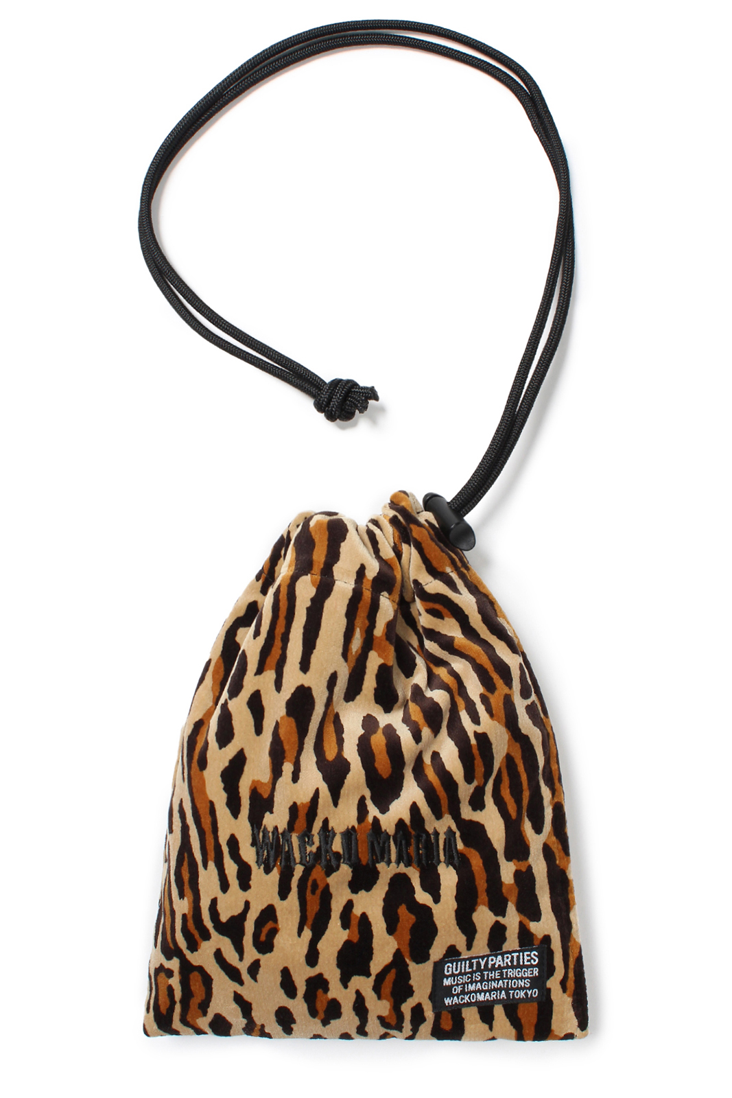 LEOPARD SHOULDER POUCH ( TYPE-1 )（BEIGE）