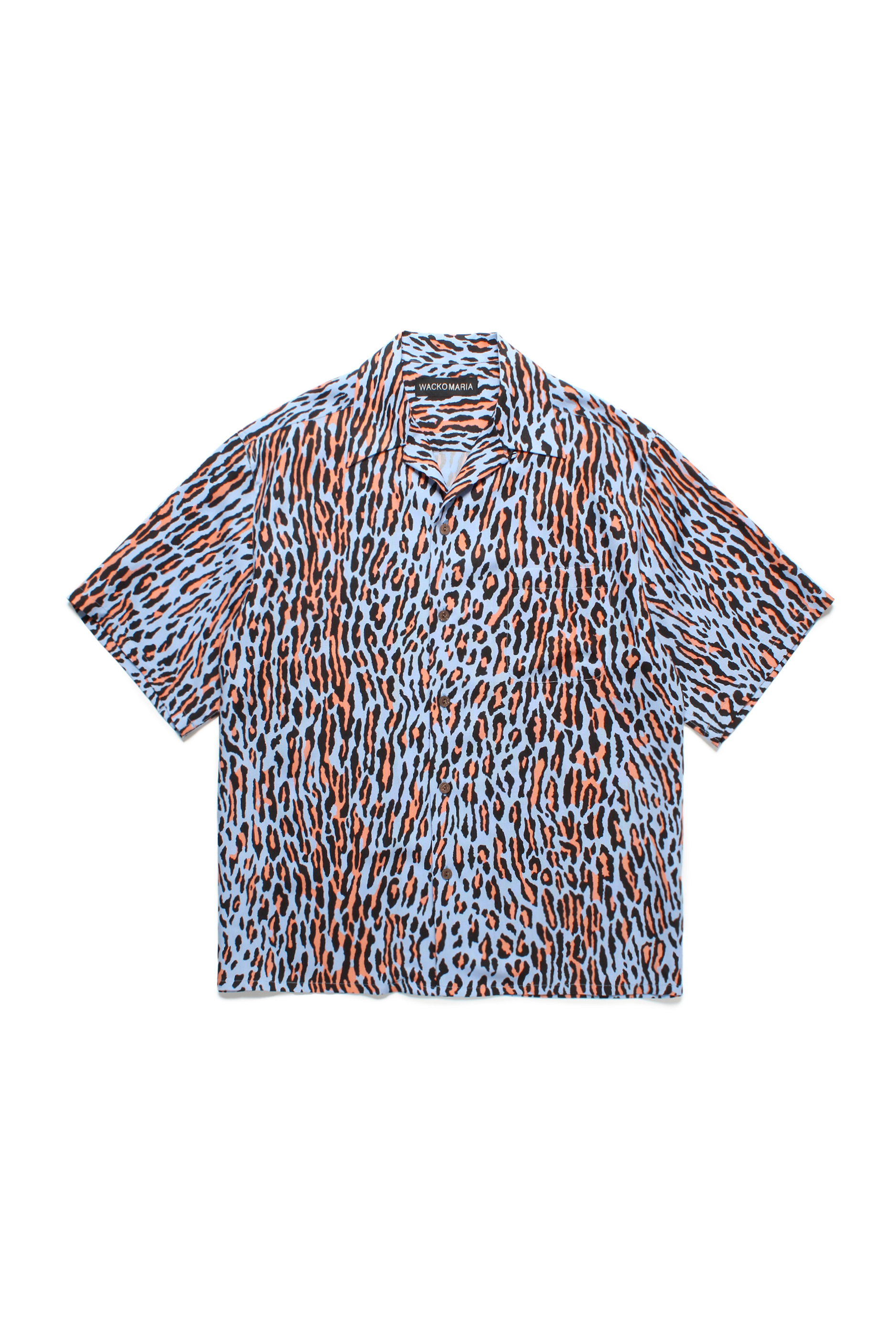 HAWAIIAN SHIRT S/S ( TYPE-6 )（BLUE）