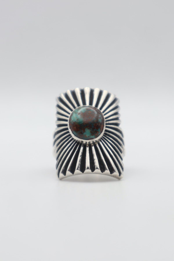 Aaron Anderson / アーロンアンダーソン　Royston Turquoise Sunburst Ring