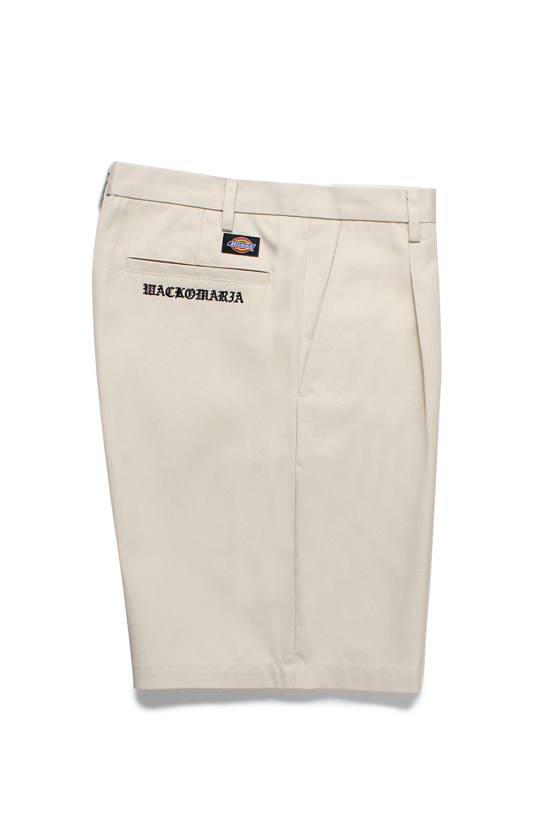 DICKIES / PLEATED SHORT TROUSERS ( TYPE-1 )（WHITE）