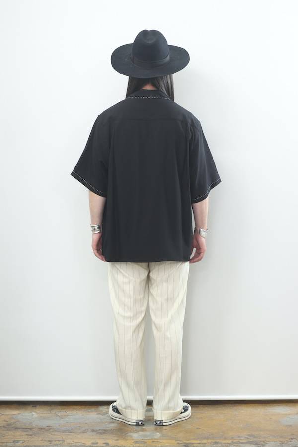 TIGHT / 50'S SHIRT S/S ( TYPE-4 )（BLACK）