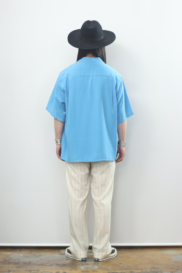 TIGHT / 50'S SHIRT S/S ( TYPE-4 )（BLUE）