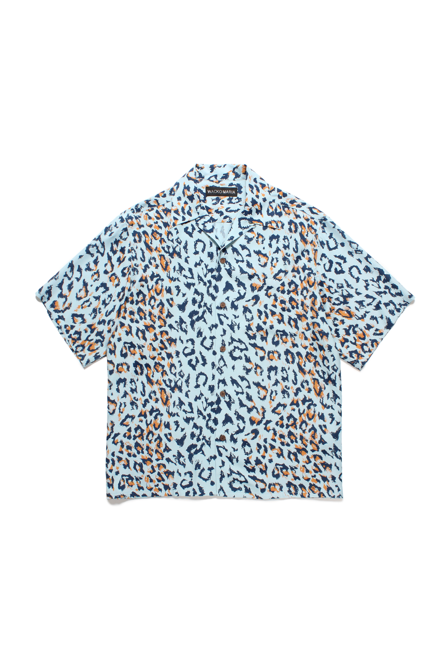 HAWAIIAN SHIRT S/S ( TYPE-1 )（BLUE）