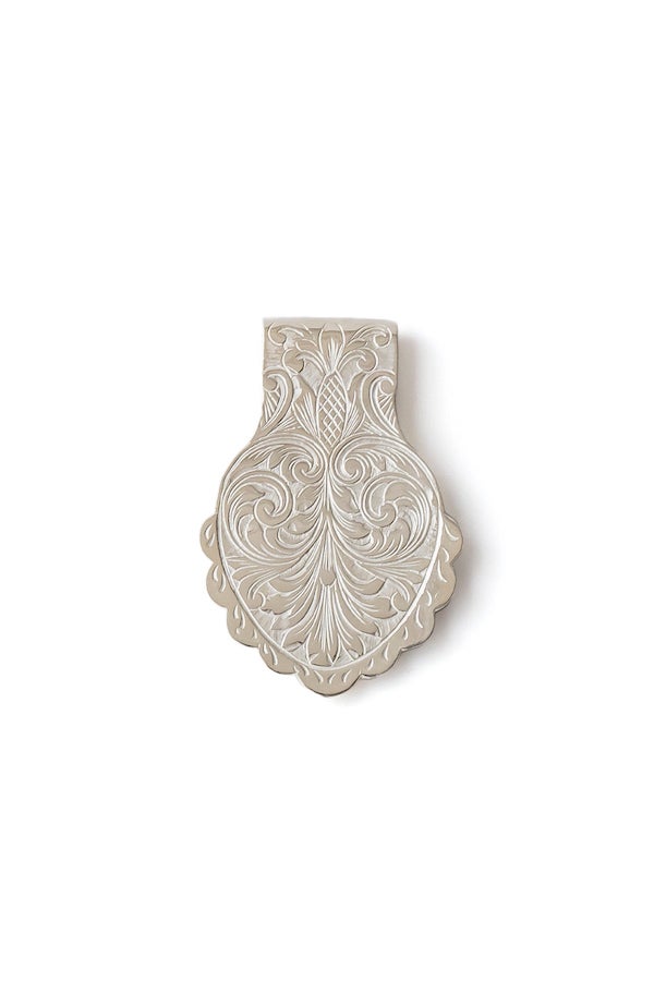 PERMANENT MASSIVE (MONEY CLIP)（SILVER/WHITE FINISH）