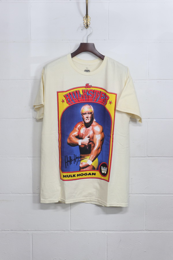 HULK HOGAN T-Shirts（L-BEIGE）
