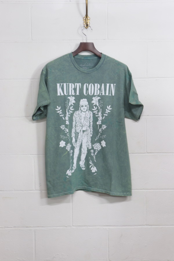 Kurt Cobain Official T-Shirts（GREEN）