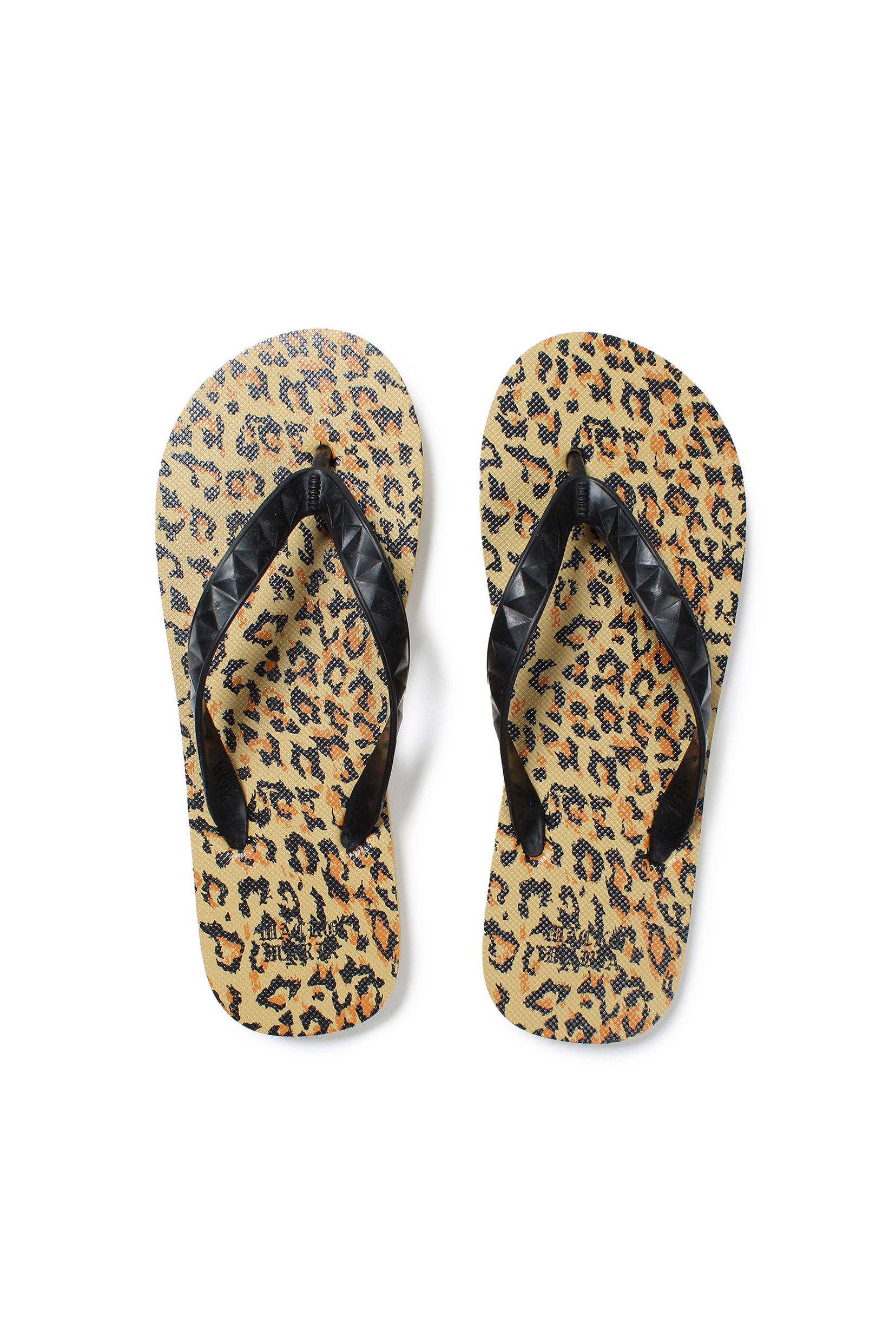 HAYN / LEOPARD BEACH SANDALS（BEIGE）