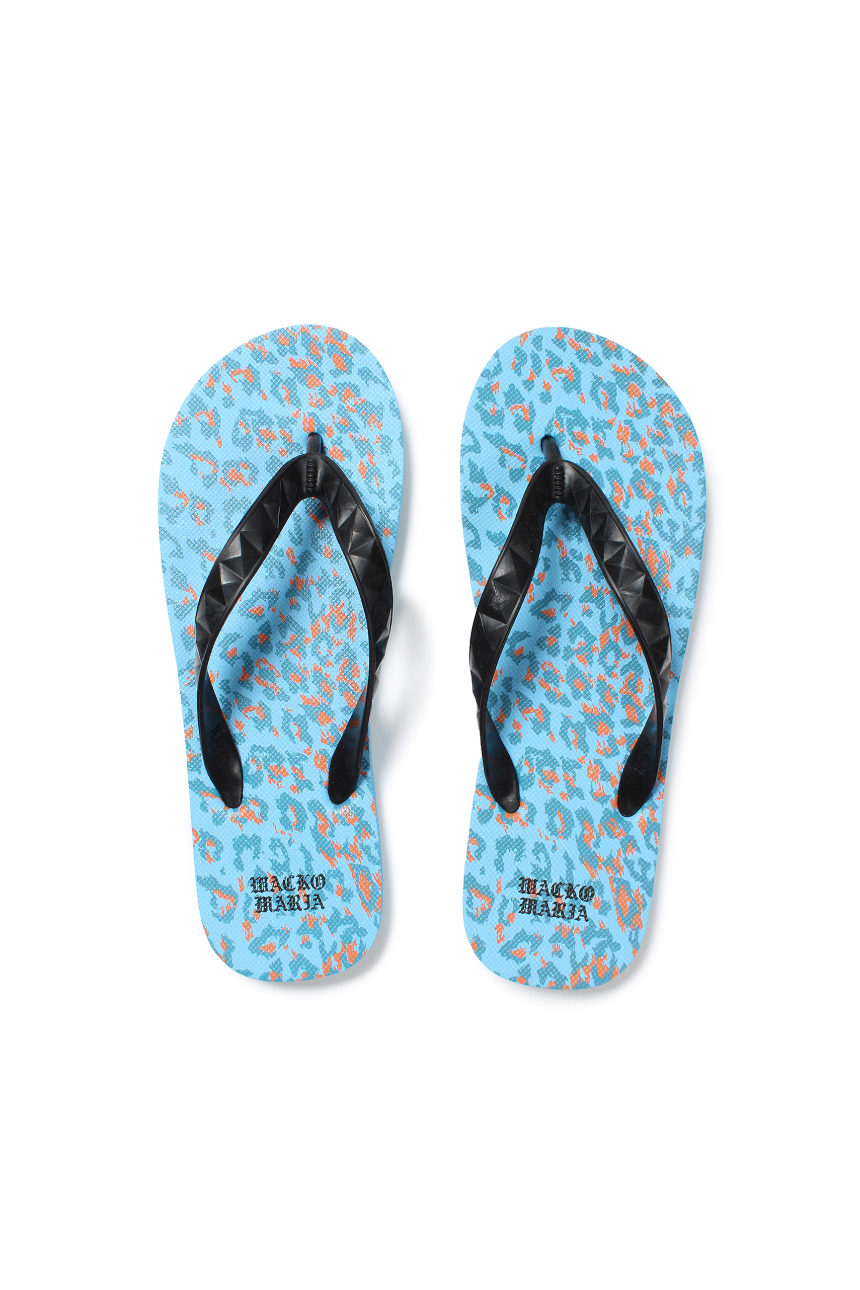 HAYN / LEOPARD BEACH SANDALS（BLUE）