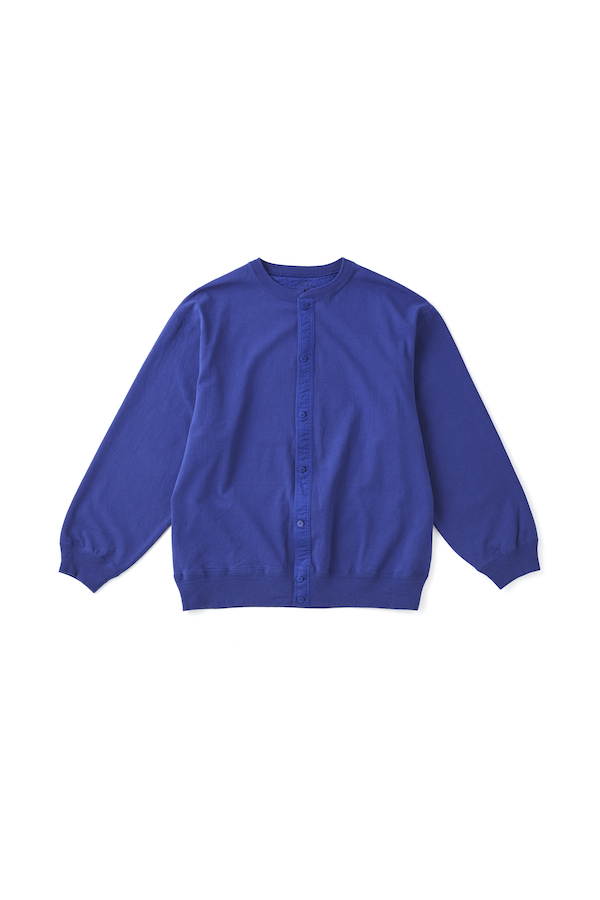 OPEN FRONT TUBE CARDY（AZUR）