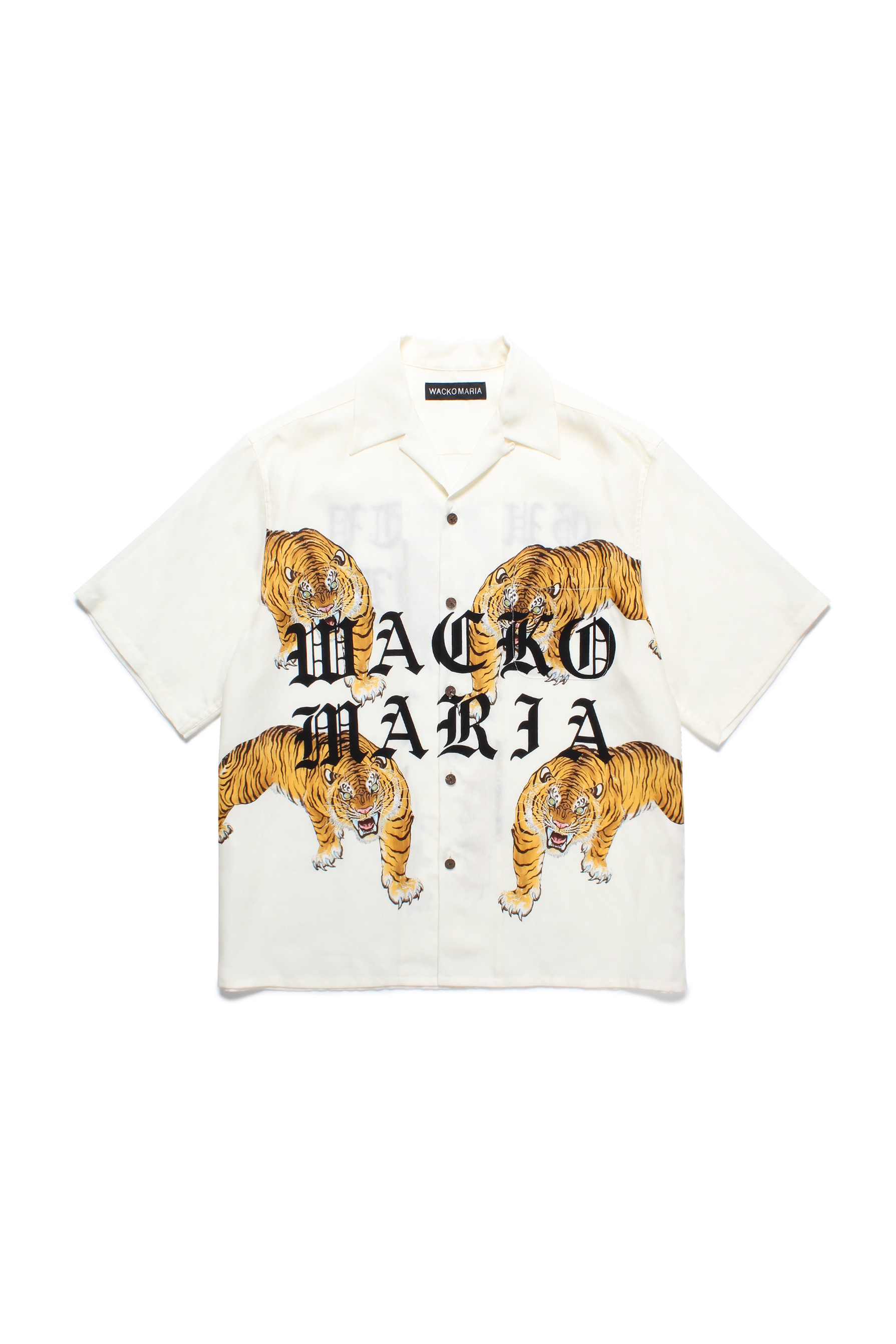 HAWAIIAN SHIRT S/S ( TYPE-7 )（WHITE）