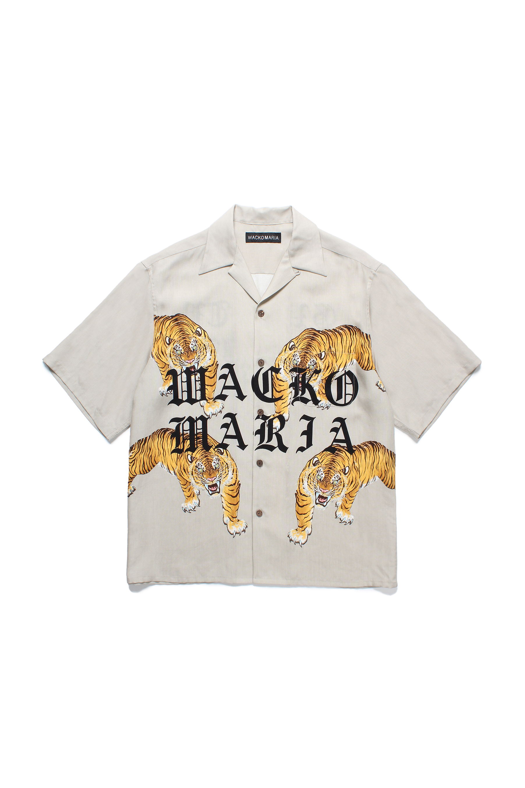 HAWAIIAN SHIRT S/S ( TYPE-7 )（BEIGE）