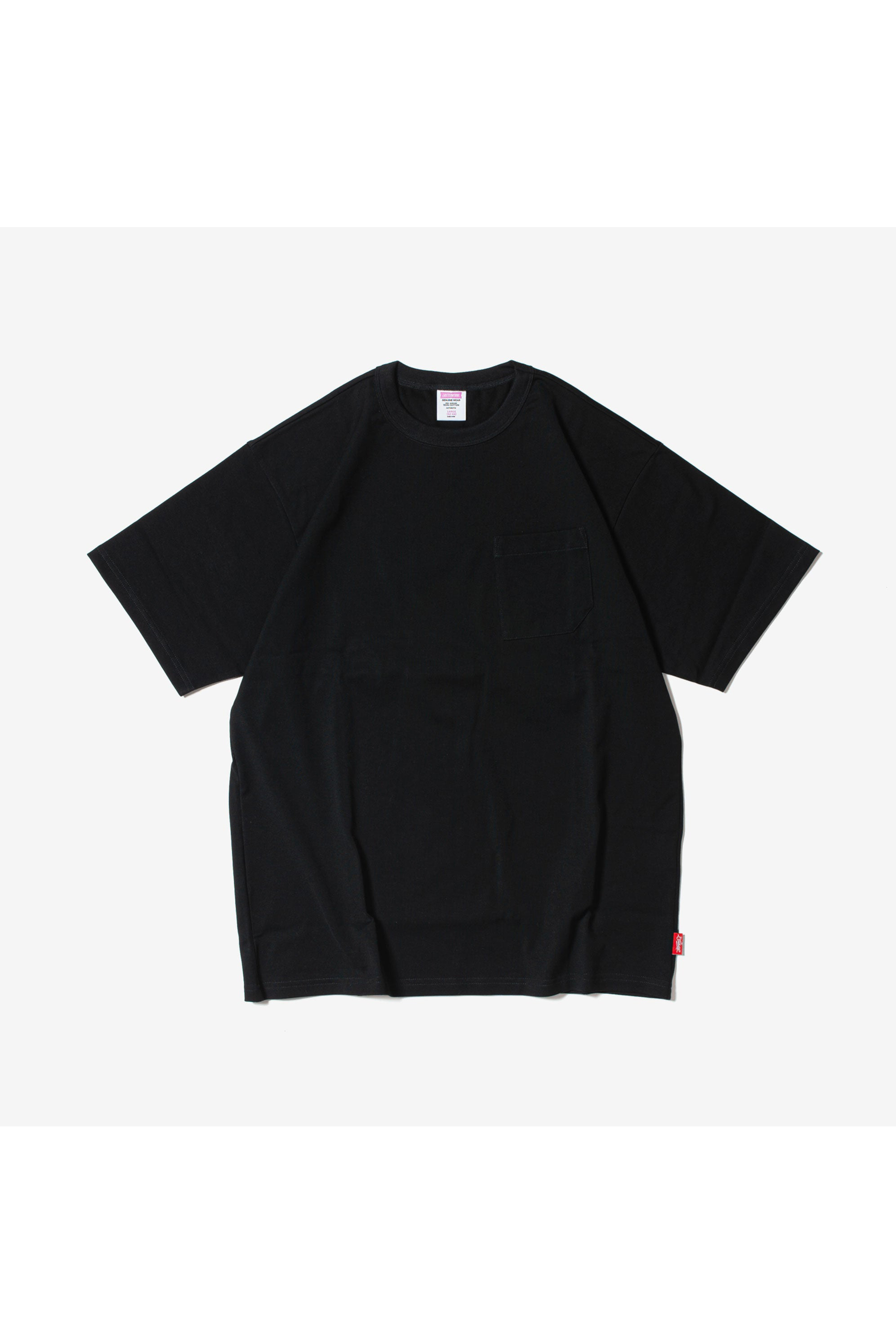 Giza Authentic Pocket Tee（Black）