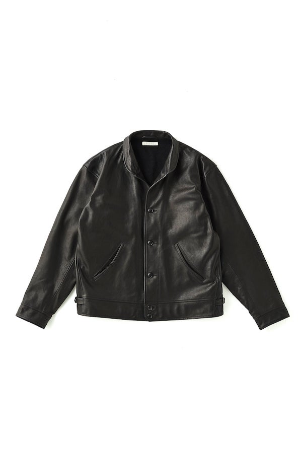 STUNNING CALF COSSAK JACKET（ONYX BLACK）