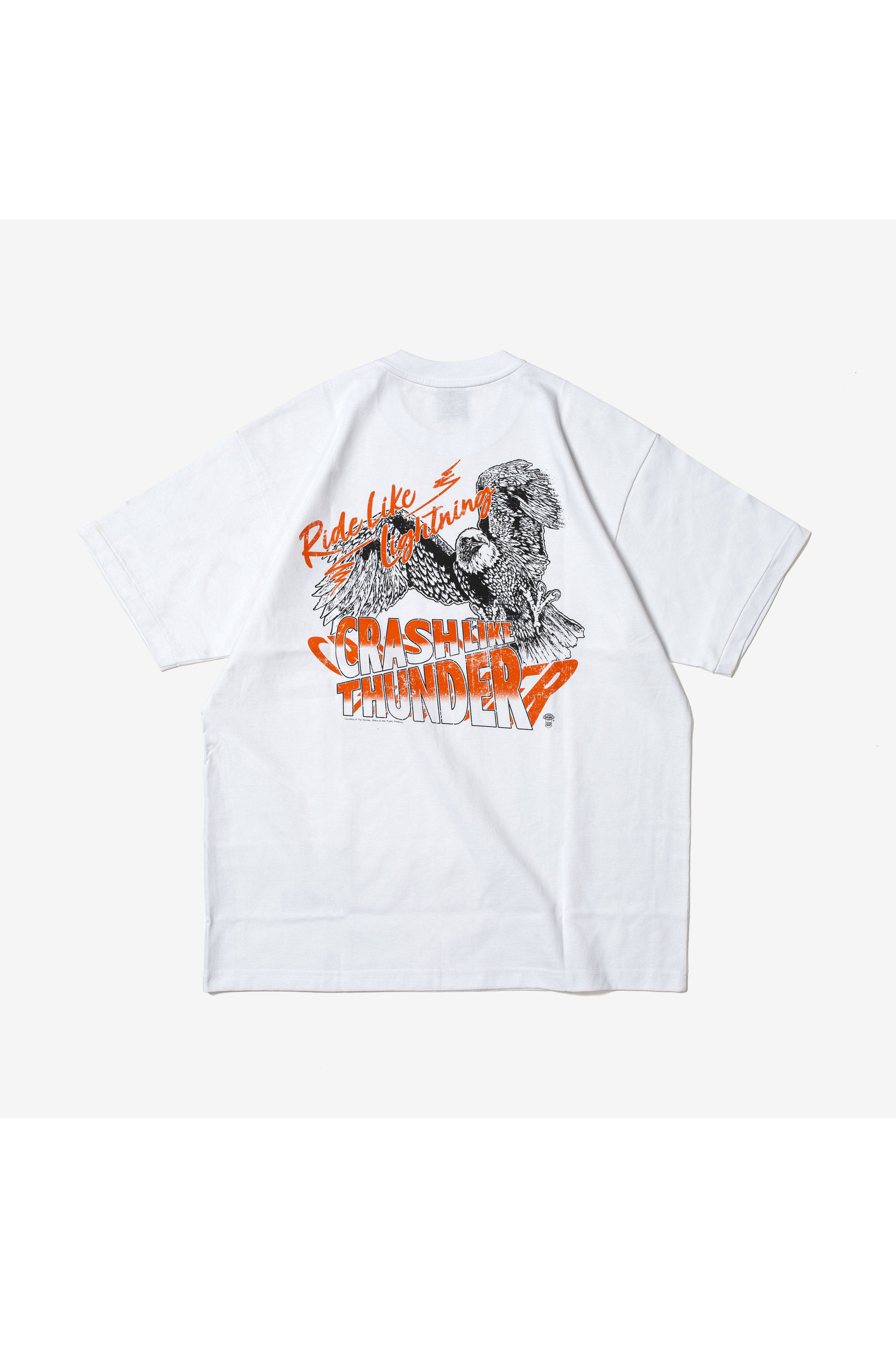 Graphic Premium Tee -Eagle-（WHITE）