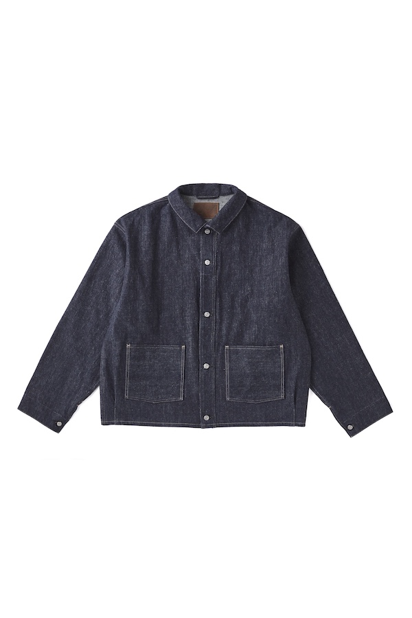 CAMP COLLAR MOULDER JACKET（INDIGO）