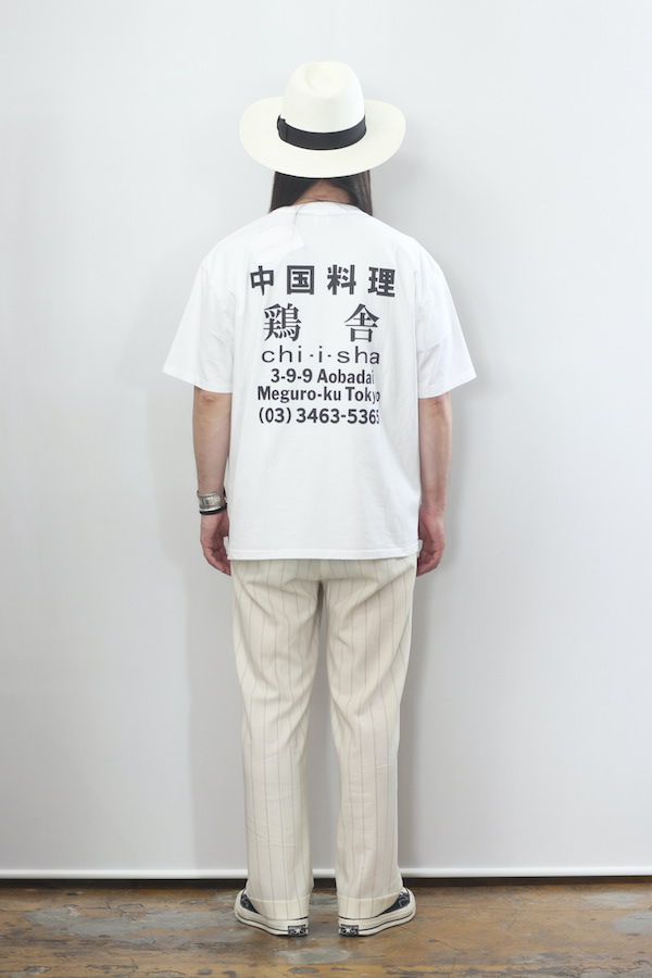i-D The Smart Issue No.123　アイディーマガジン123号 TIGHT / 鶏舎 / WASHED HEAVY WEIGHT CREW NECK T-SHIRT ( TYPE