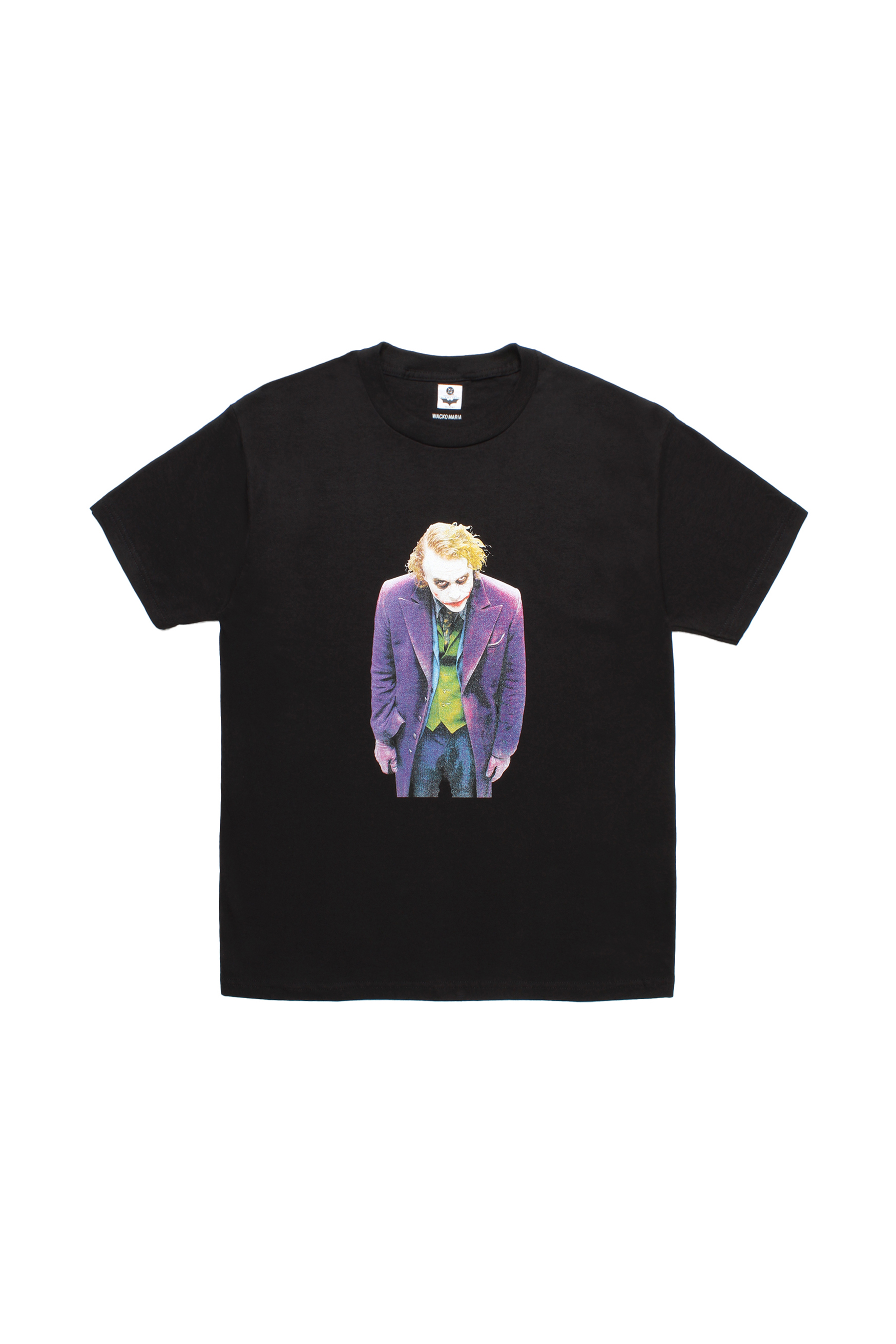 THE DARK KNIGHT TRILOGY / CREW NECK T-SHIRT ( TYPE-1 )（BLACK）