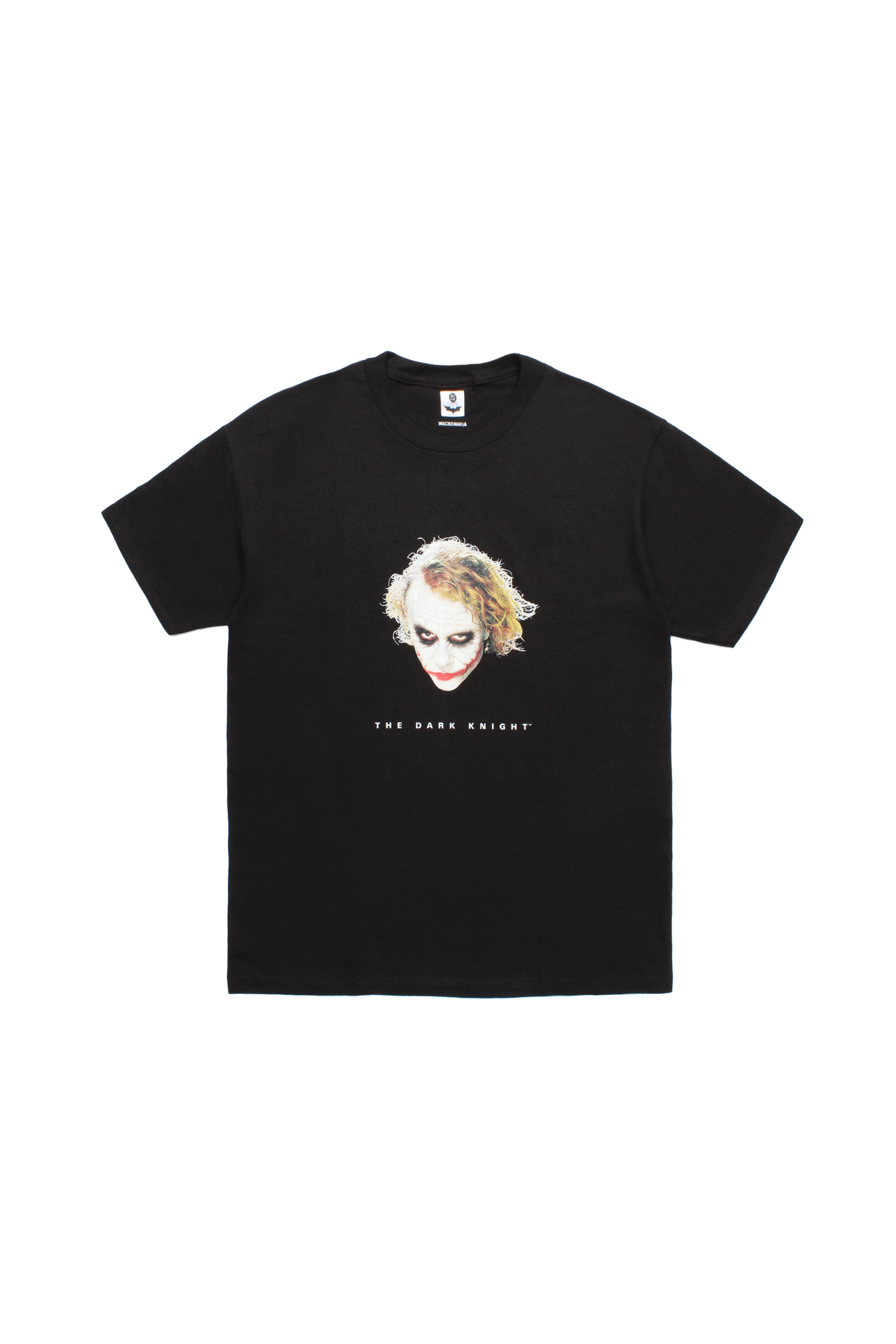 THE DARK KNIGHT TRILOGY / CREW NECK T-SHIRT ( TYPE-2 )（BLACK）