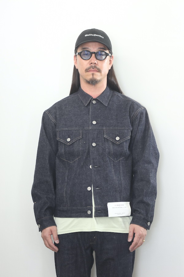 old joe CURVED FLAP JEAN JACKET 残り1日 OLD JOE】 CURVED FLAP JEAN JACKET ⇒ ¥48,400- #oldjoe