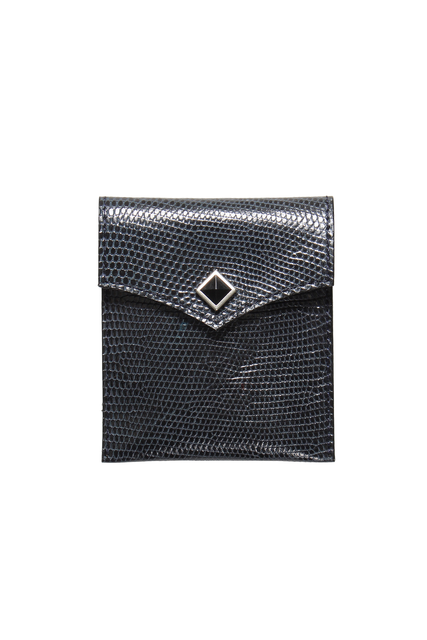 LIZARD LEATHER PORTABLE ASHTRAY（NAVY）