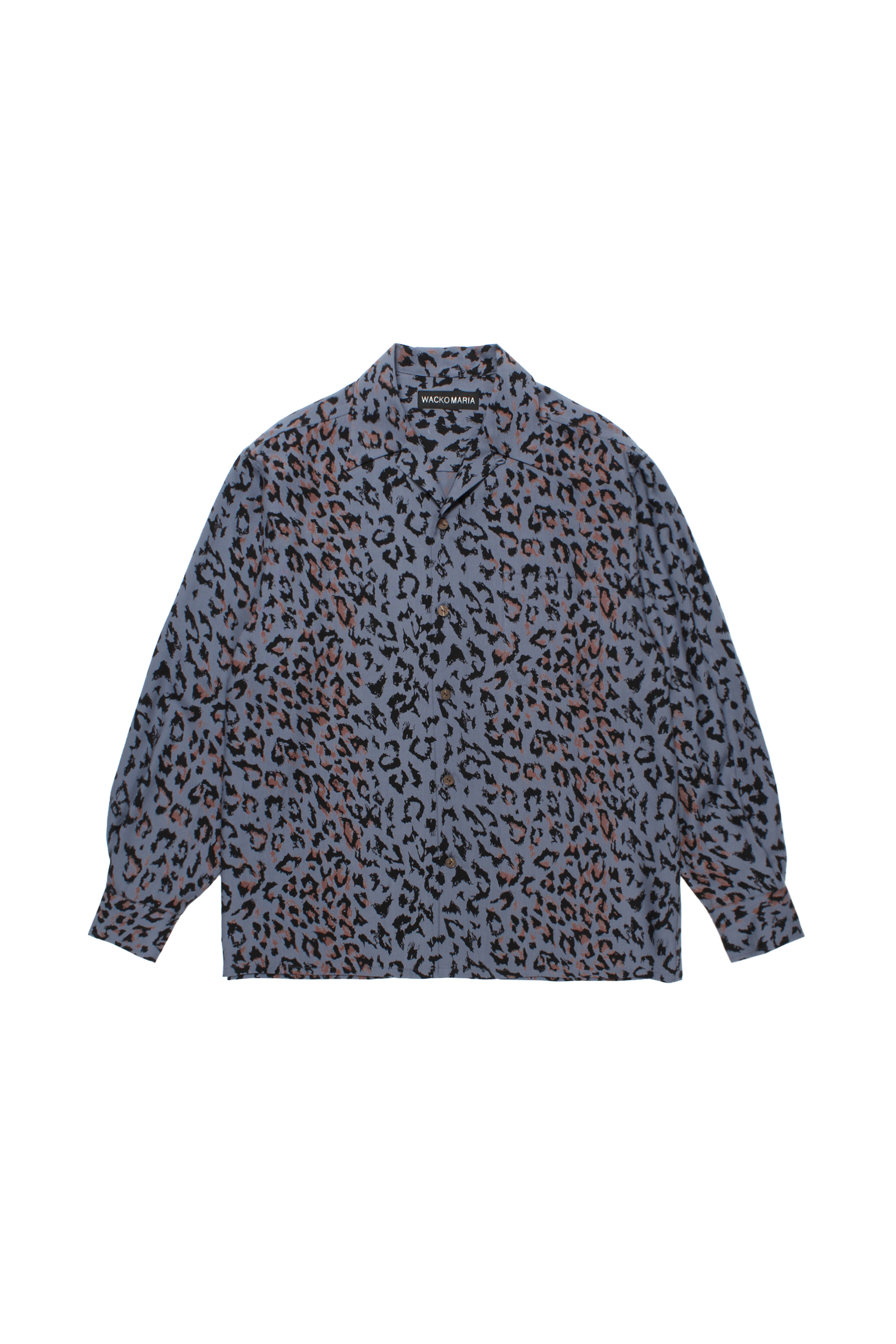 HAWAIIAN SHIRT L/S ( TYPE-3 )（L-PURPLE）