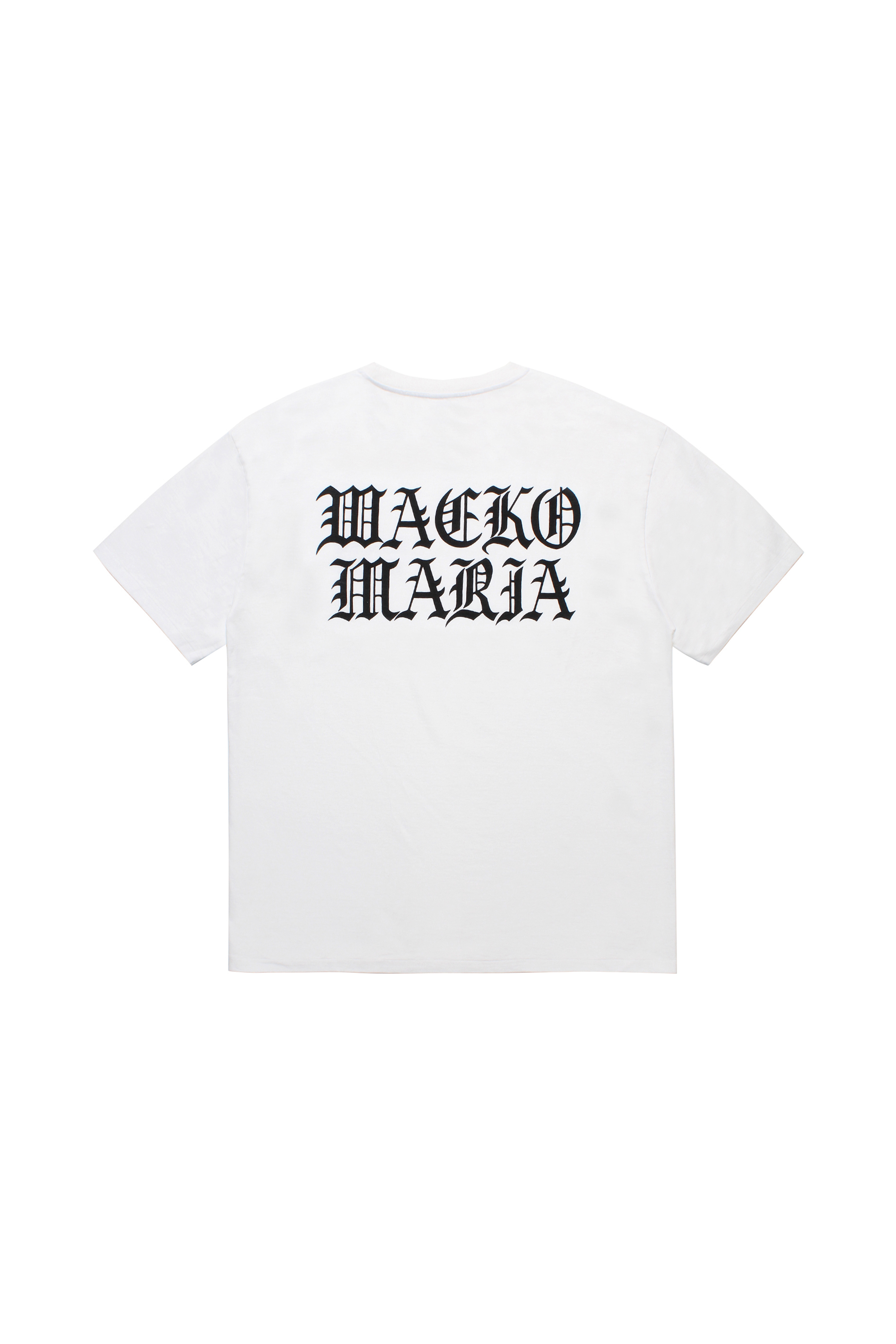 WASHED HEAVY WEIGHT CREW NECK T-SHIRT ( TYPE-4 )（WHITE）