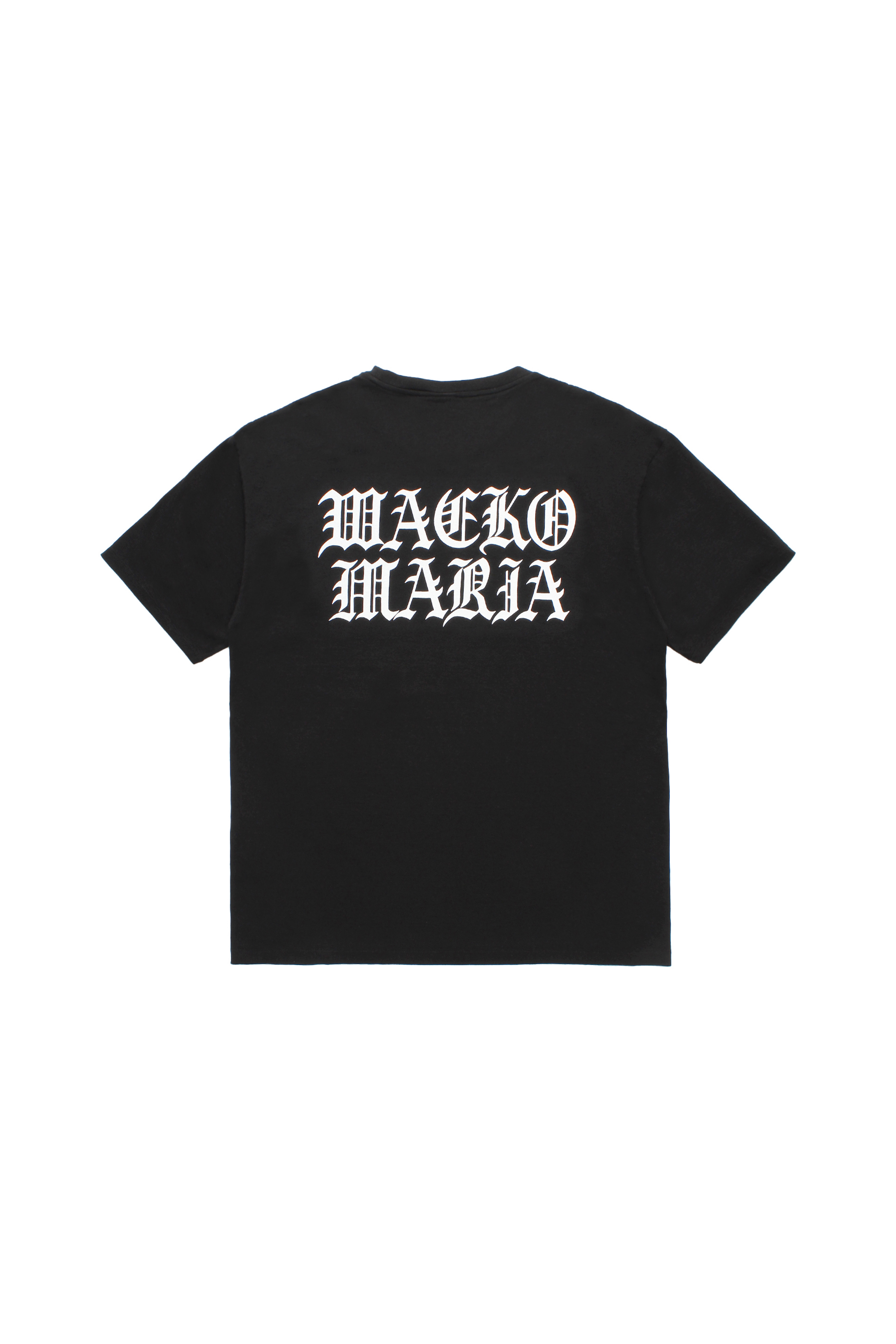 WASHED HEAVY WEIGHT CREW NECK T-SHIRT ( TYPE-4 )（BLACK）