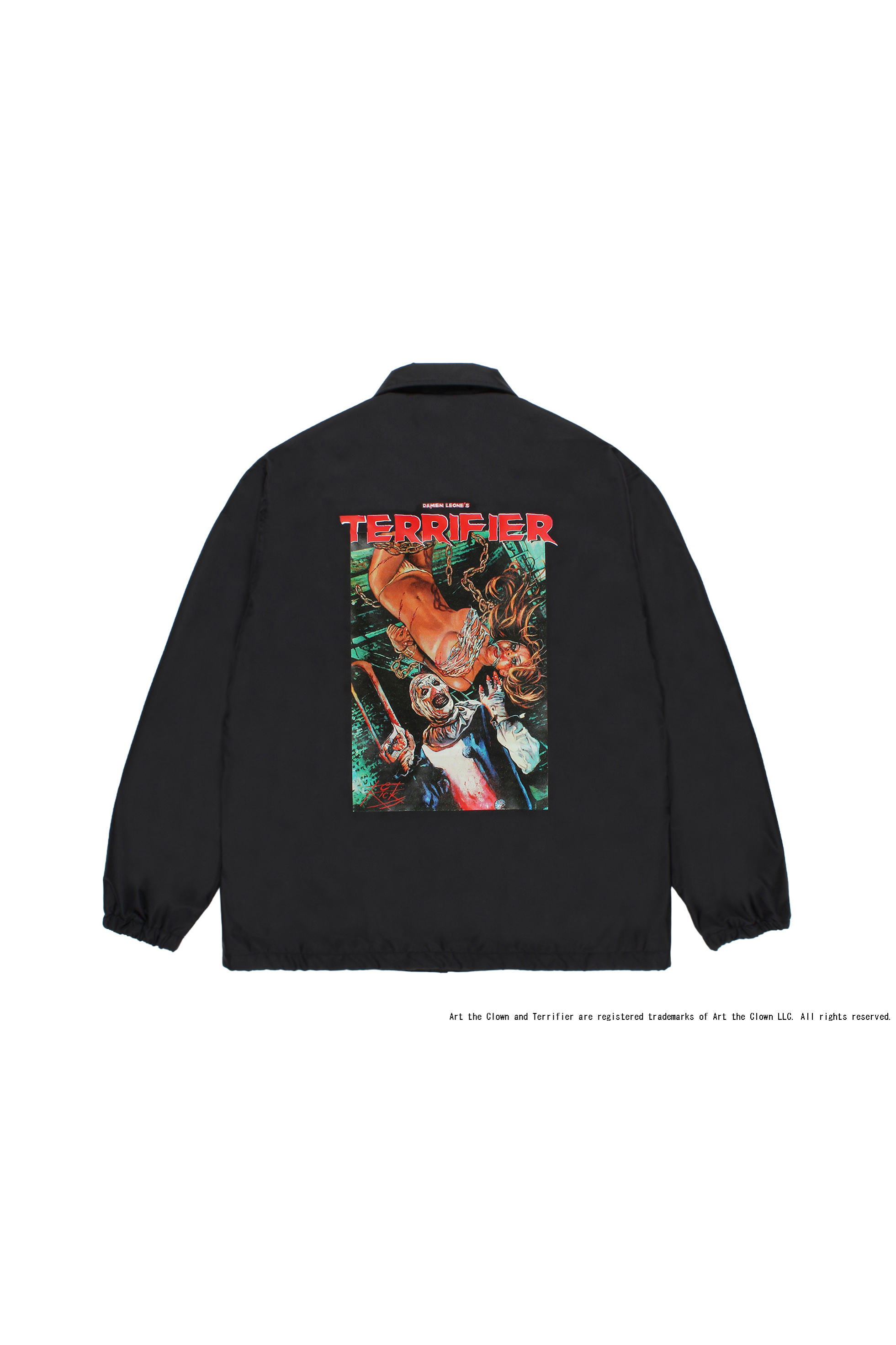 TERRIFIER / COACH JACKET（BLACK）