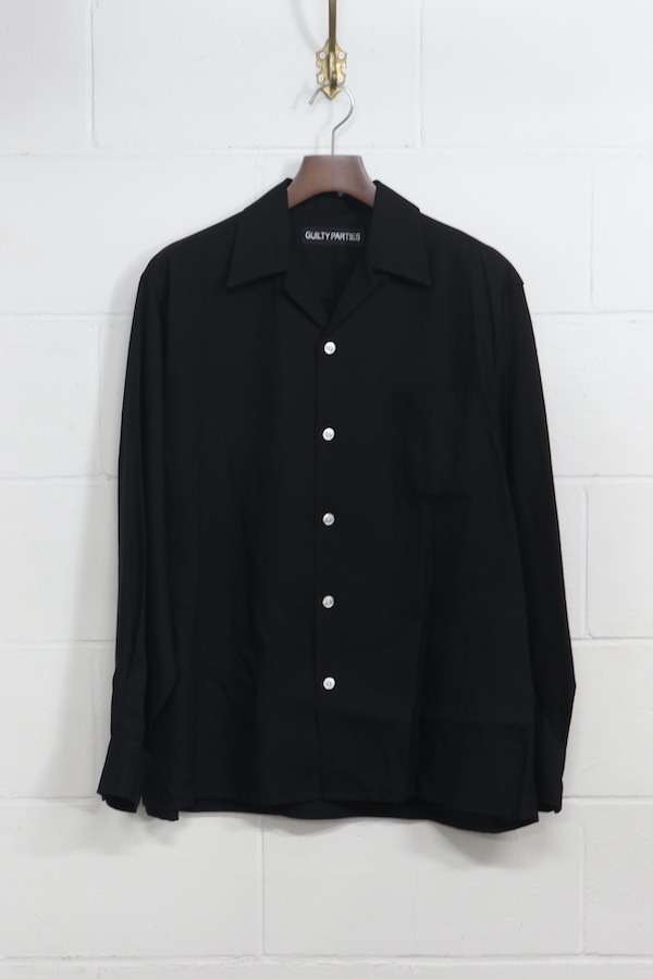 50'S SHIRT L/S ( TYPE-1 )（BLACK）