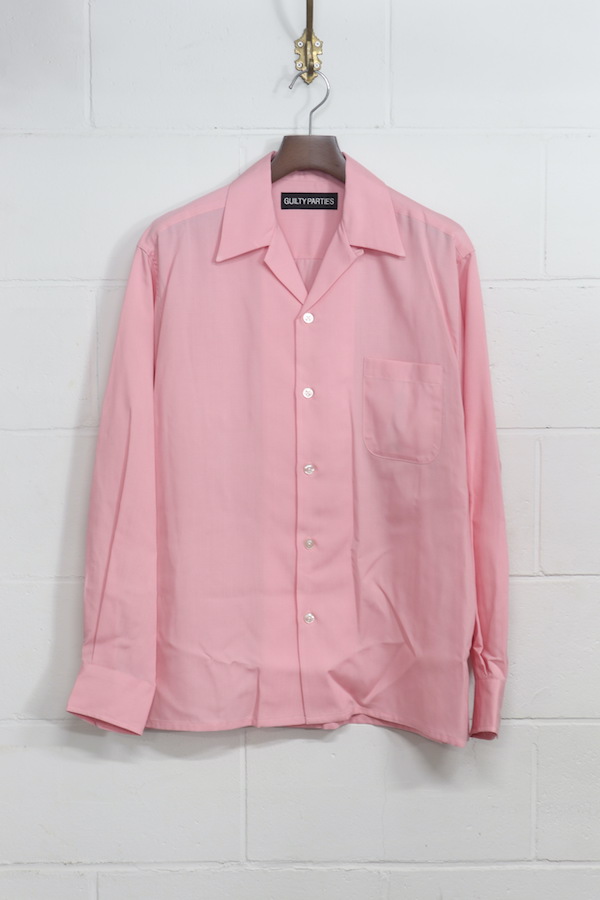 50'S SHIRT L/S ( TYPE-1 )（PINK）