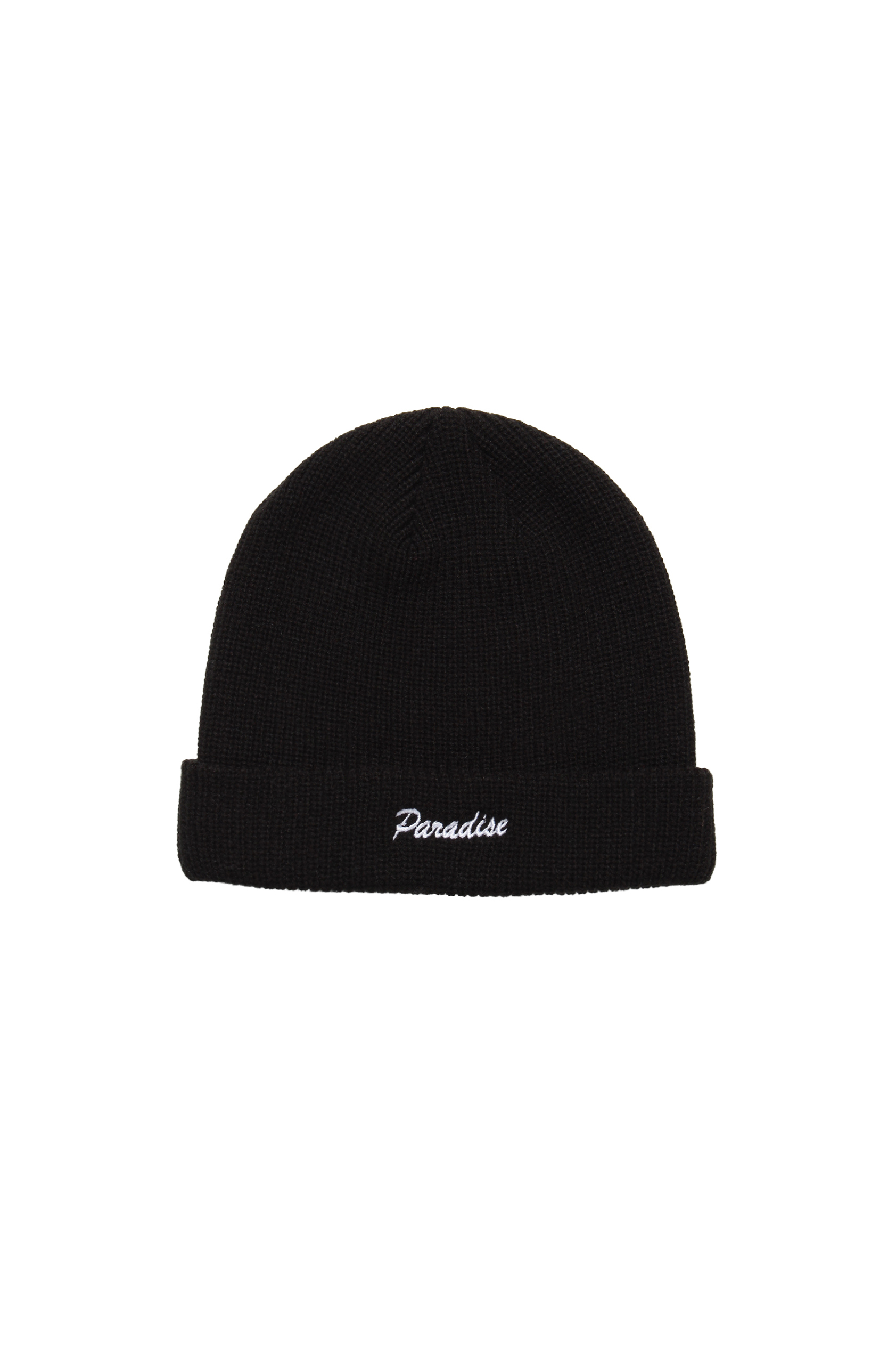 KNIT WATCH CAP ( TYPE-1 )（BLACK）