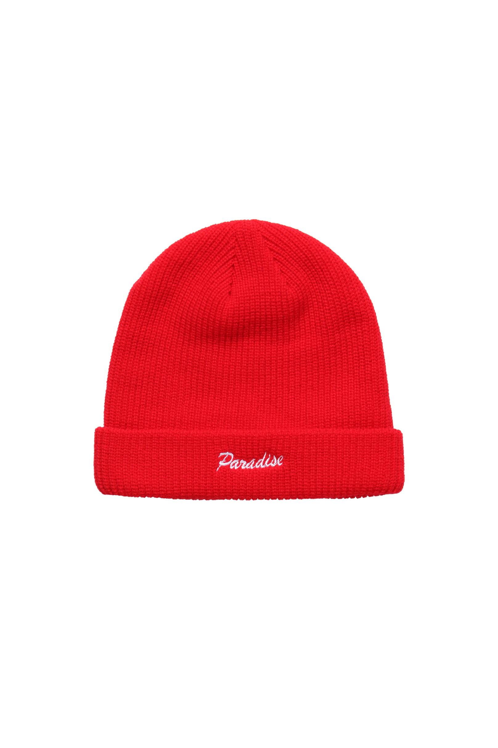 KNIT WATCH CAP ( TYPE-1 )（RED）