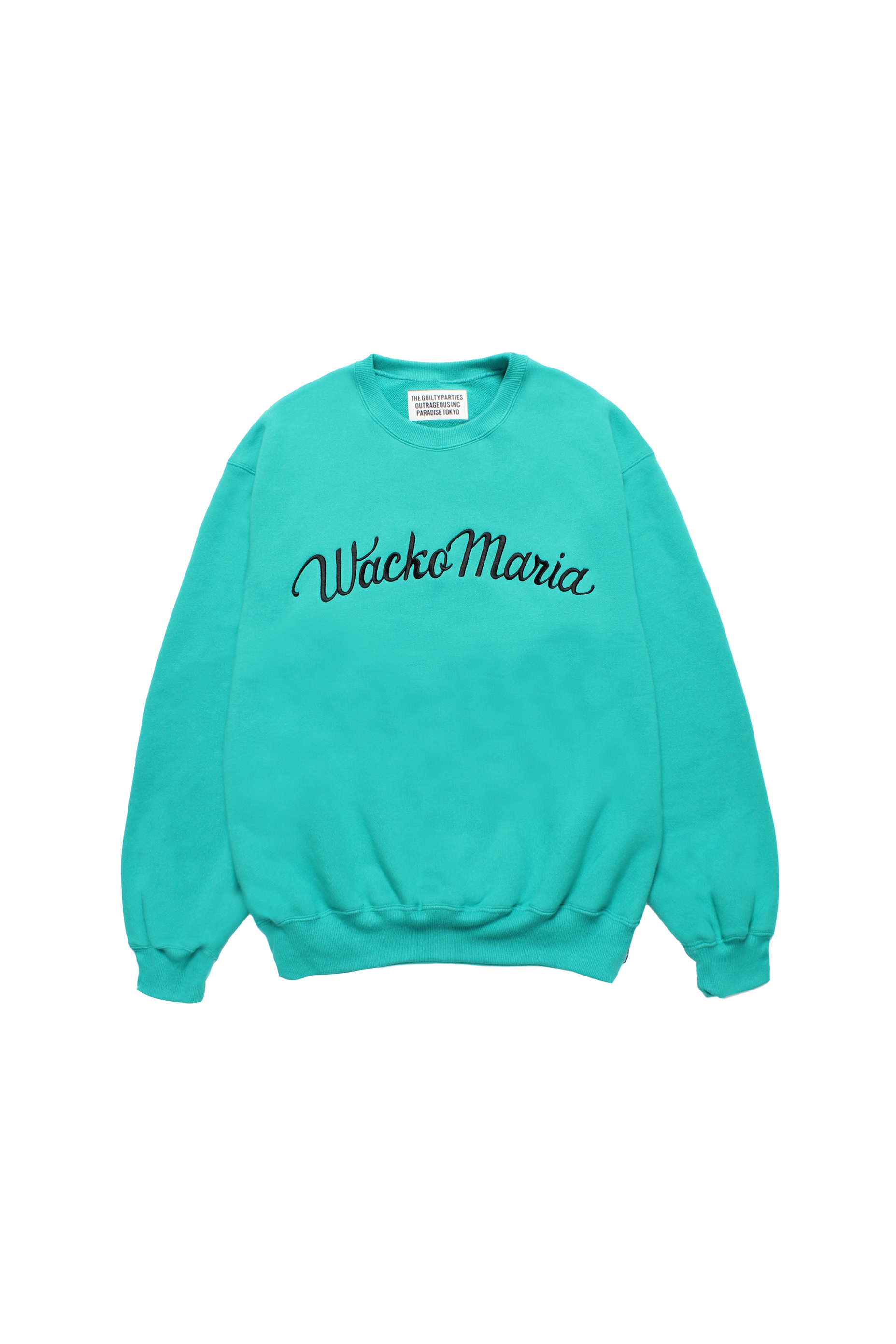 MIDDLE WEIGHT CREW NECK SWEAT SHIRT ( TYPE-1 )（MINT）