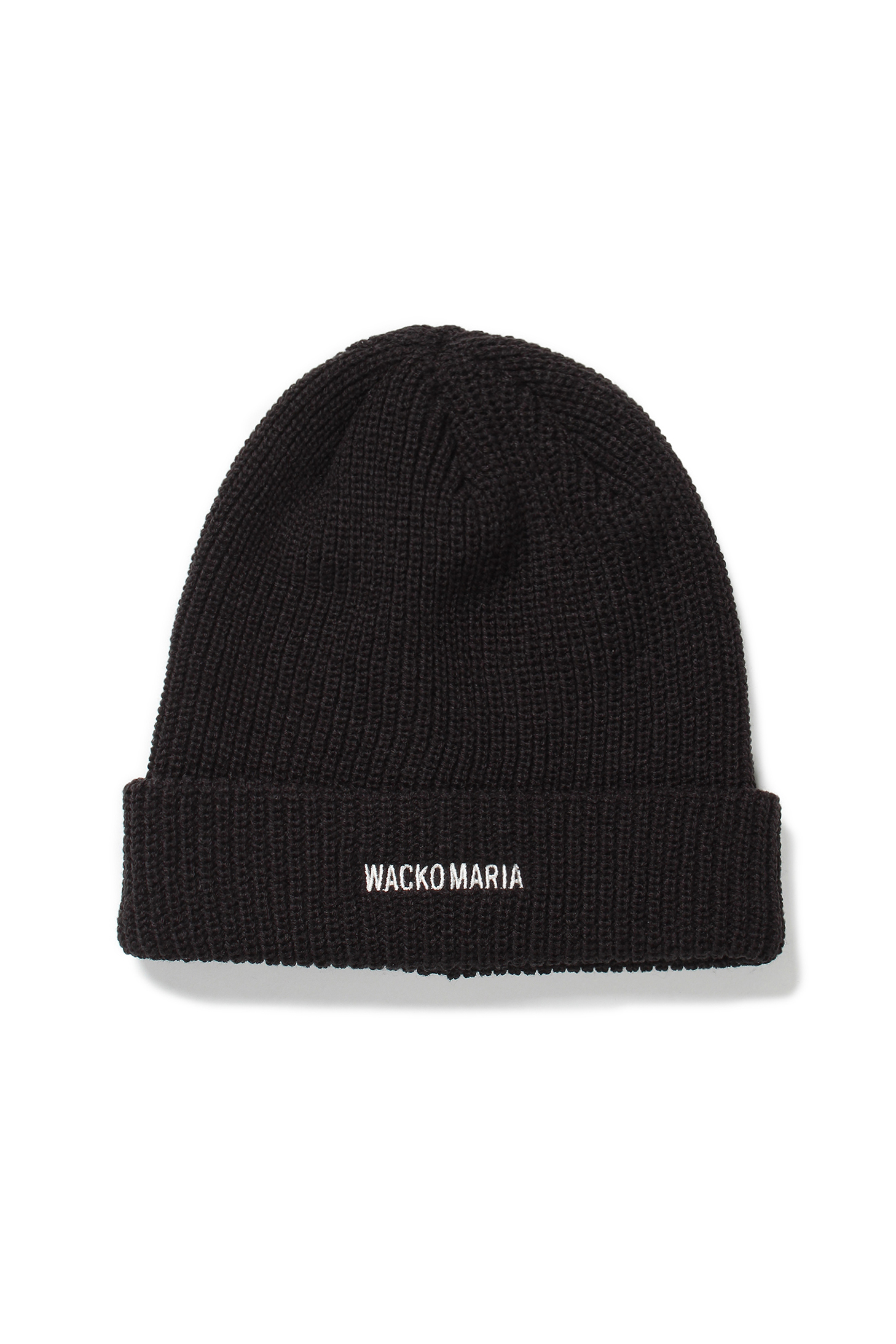 KNIT WATCH CAP ( TYPE-1 )（BLACK）