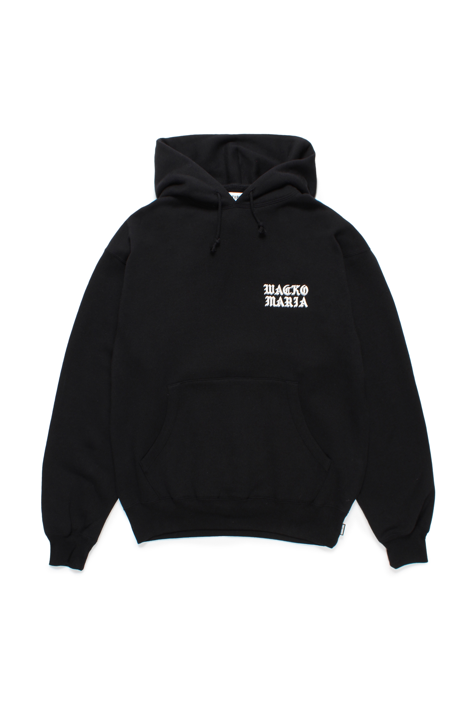 MIDDLE WEIGHT PULLOVER HOODED SWEAT SHIRT ( TYPE-2 )（BLACK）