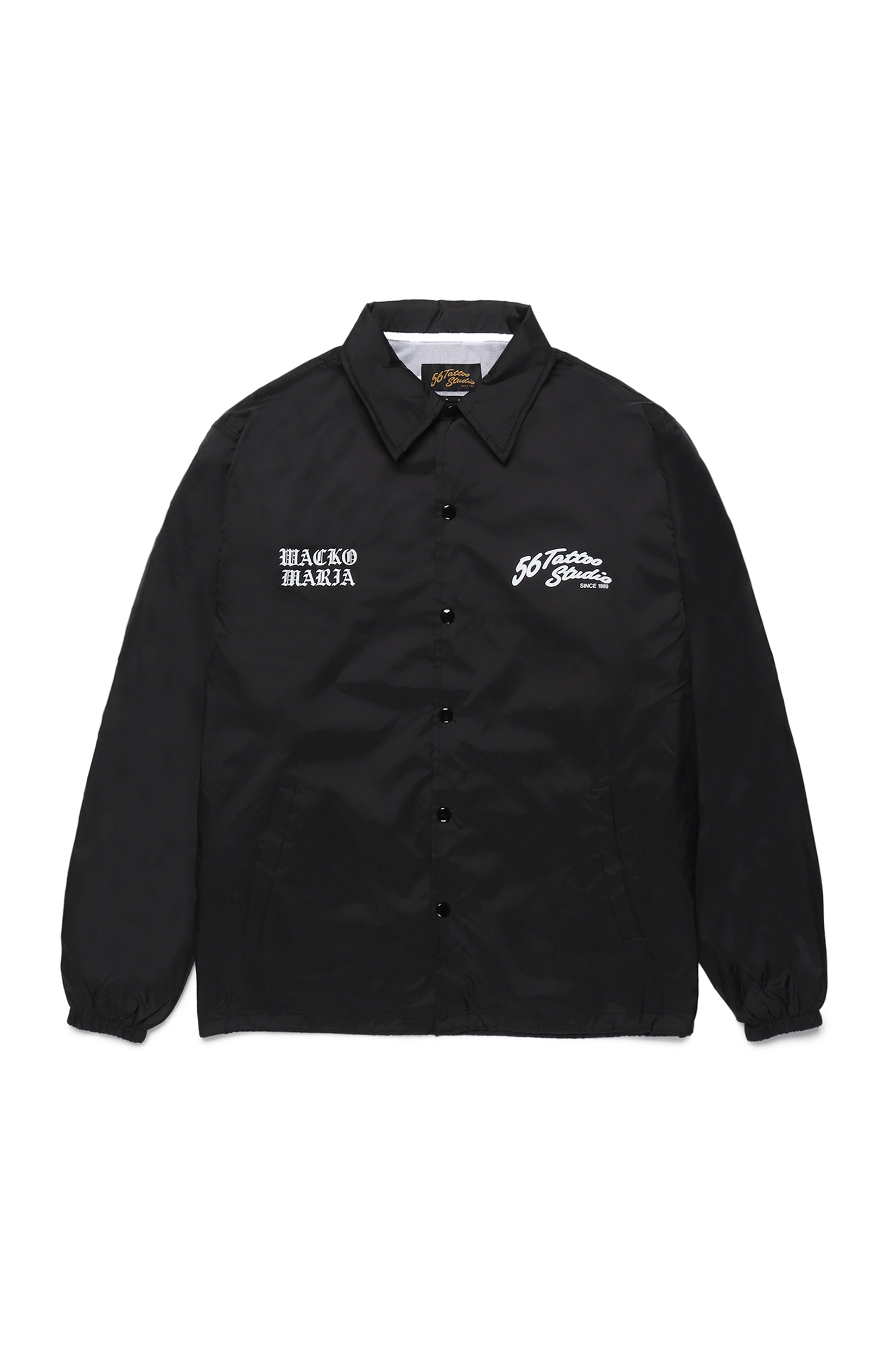 56 TATTOO STUDIO / COACH JACKET(BLACK)