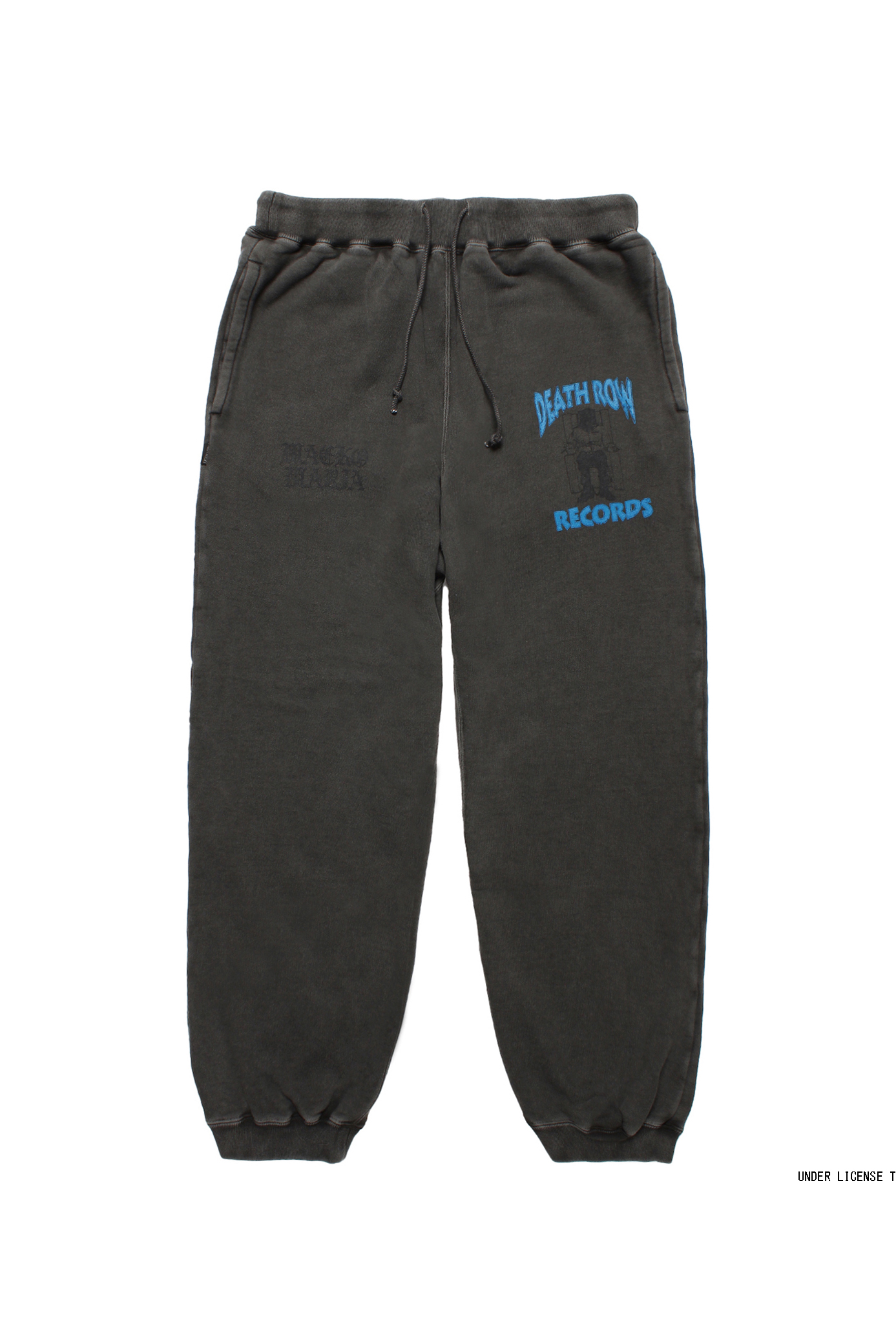 DEATH ROW RECORDS / WASHED MIDDLE WEIGHT SWEAT PANTS（GRAY）